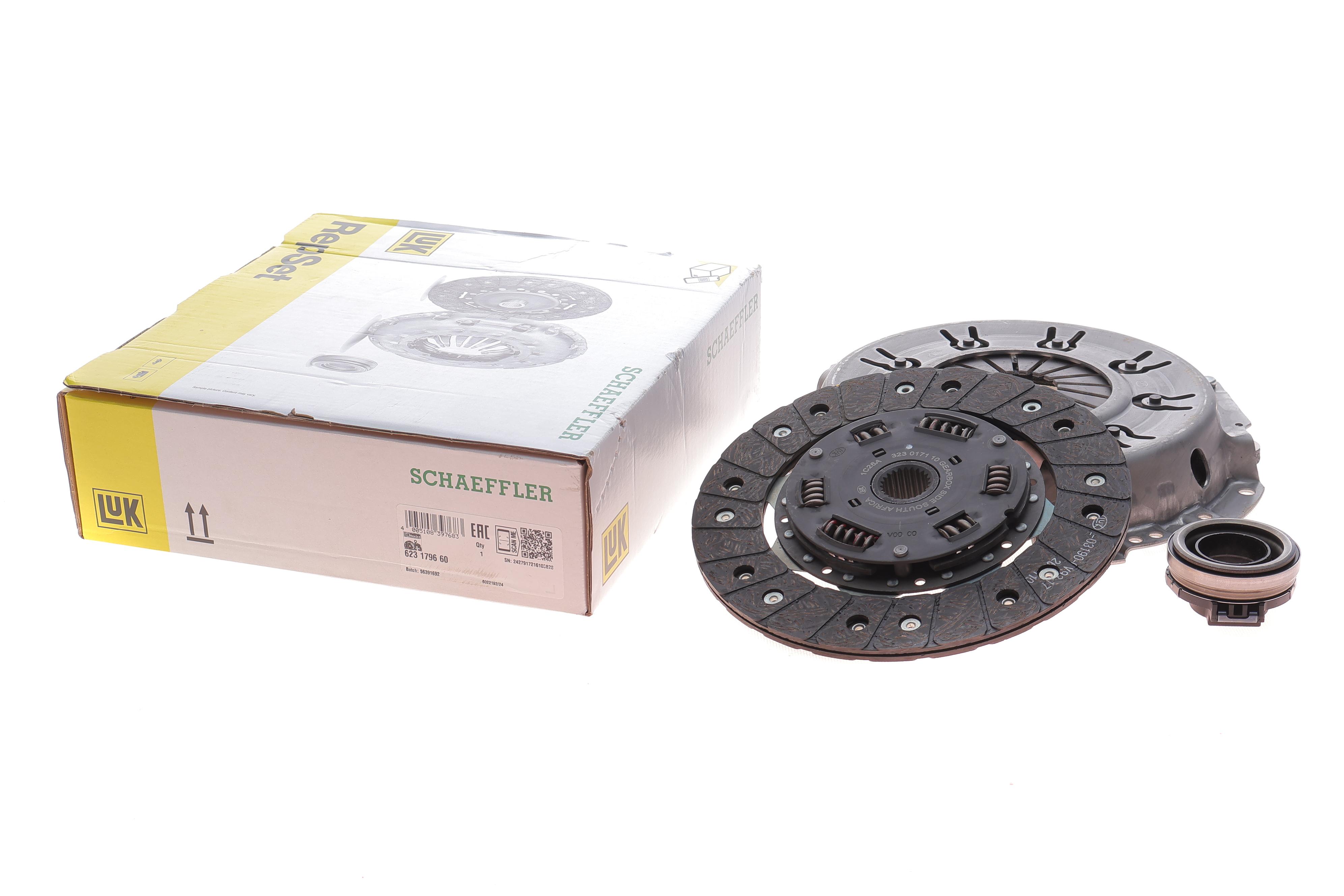 Комплект зчеплення Mitsubishi Pajero I 2.5TD 86-89 (4D56-T)/Pajero II 2.6 4WD (4G54) 91-93