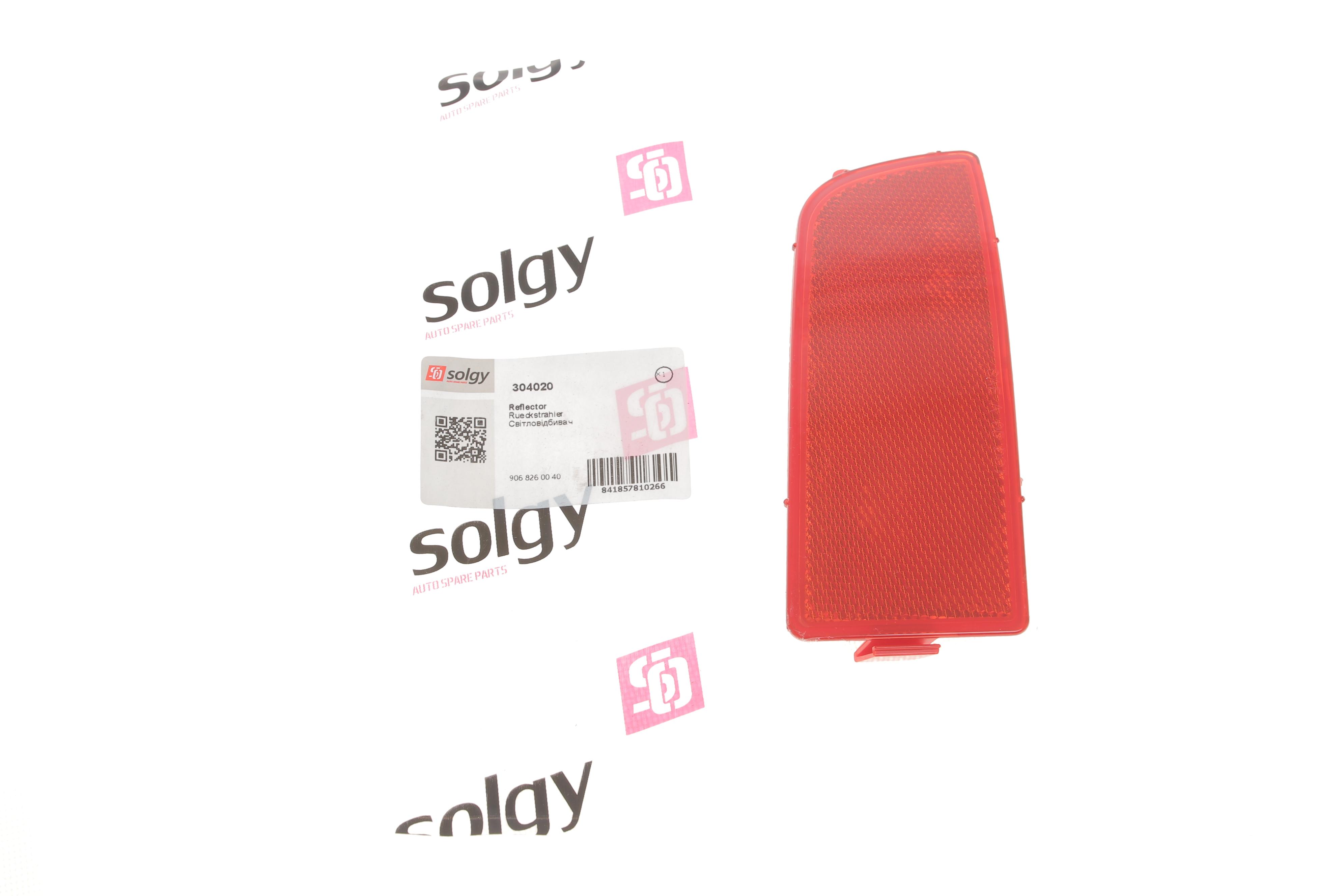 Світловідбивач бампера (заднього) MB Sprinter/VW Crafter 06- (L)