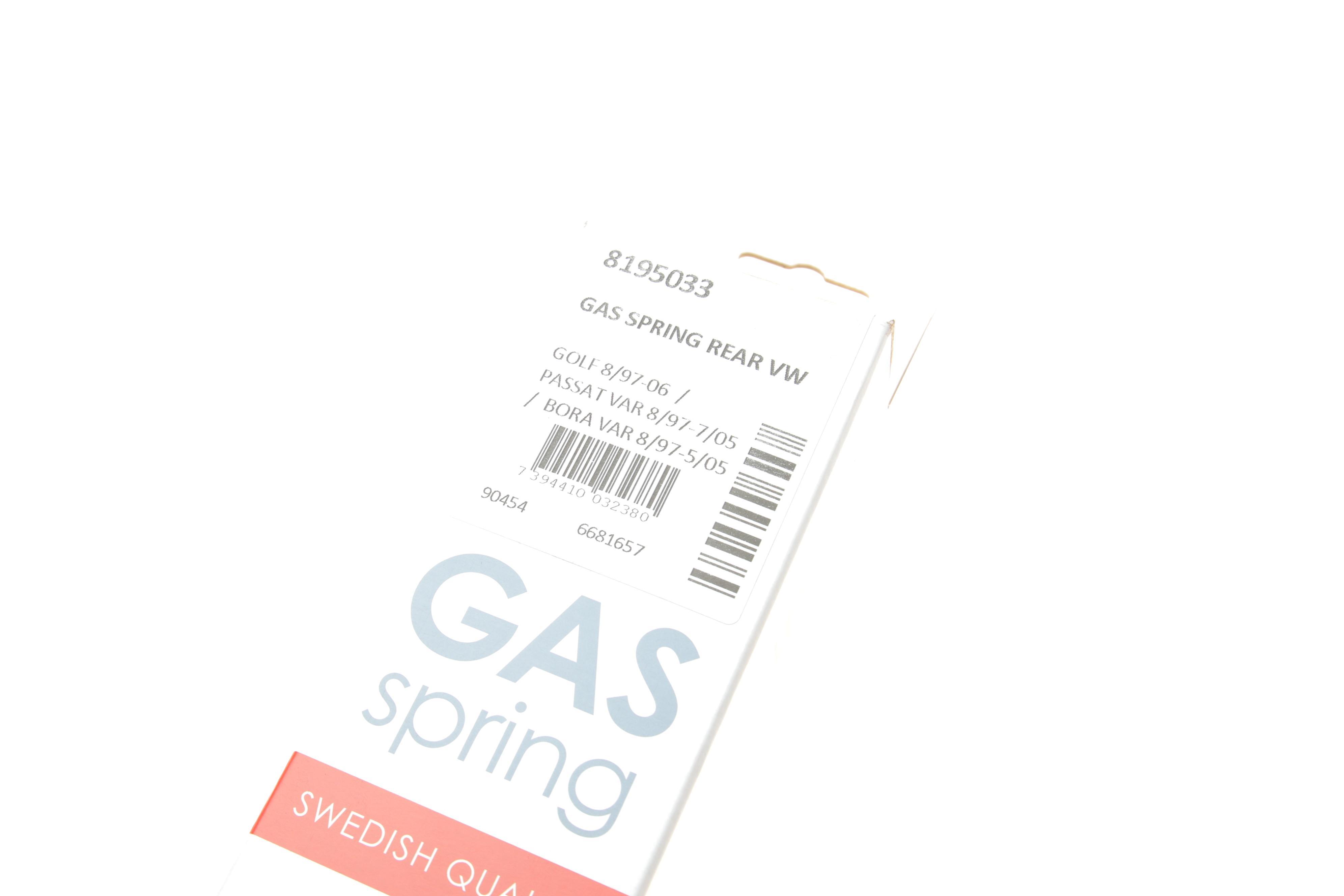 Амортизатор кришки багажника VW Golf IV 97-06 (накл.з.ч/фург/унив)/Passat B5/B5.5 97-05 (унів)