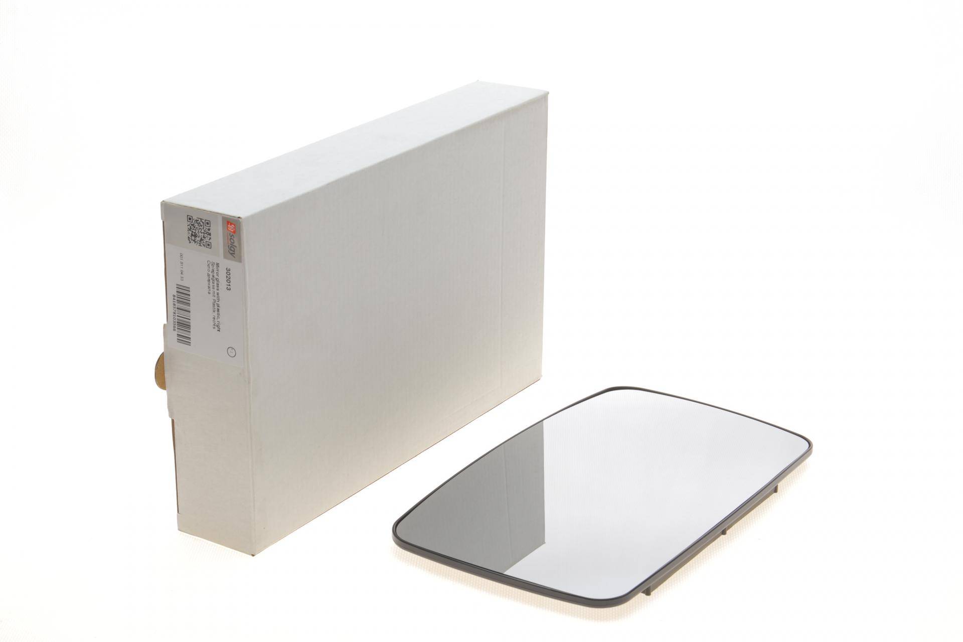 Скло дзеркала (з пластиком) MB Sprinter/VW LT 96-06 (R)