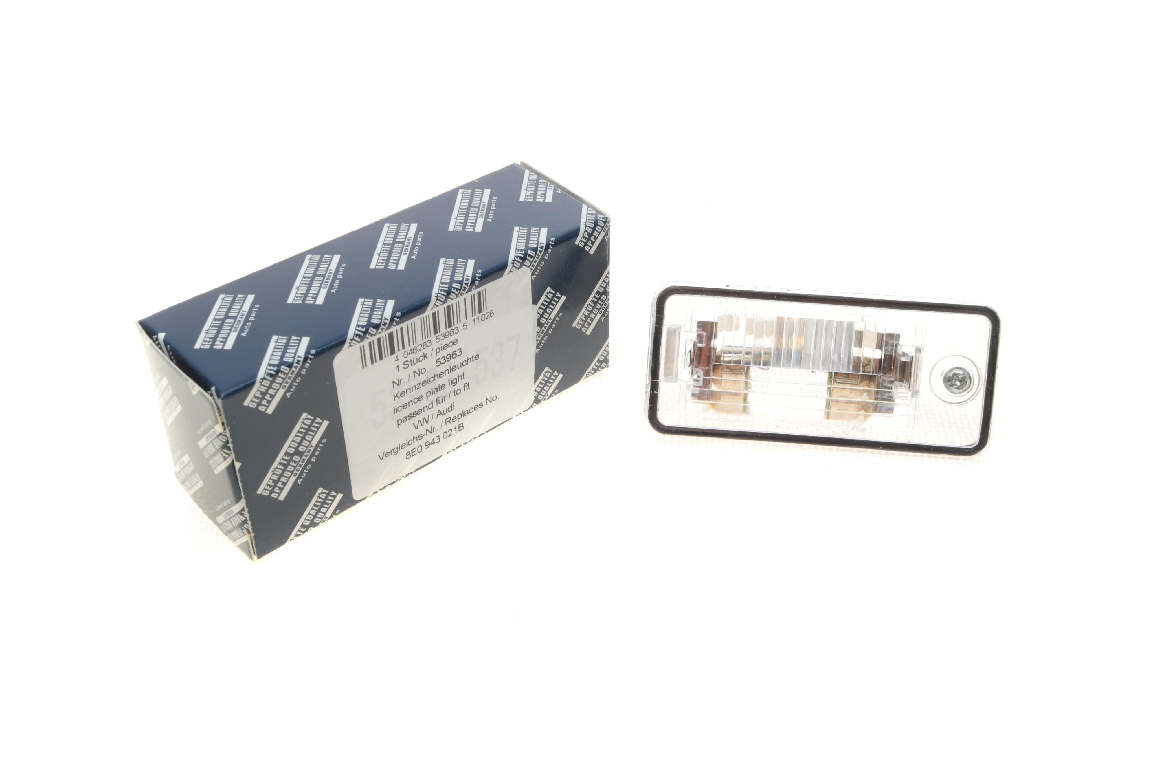 Підсвітка номера (заднього) Audi A4/A6 00-10 (L)