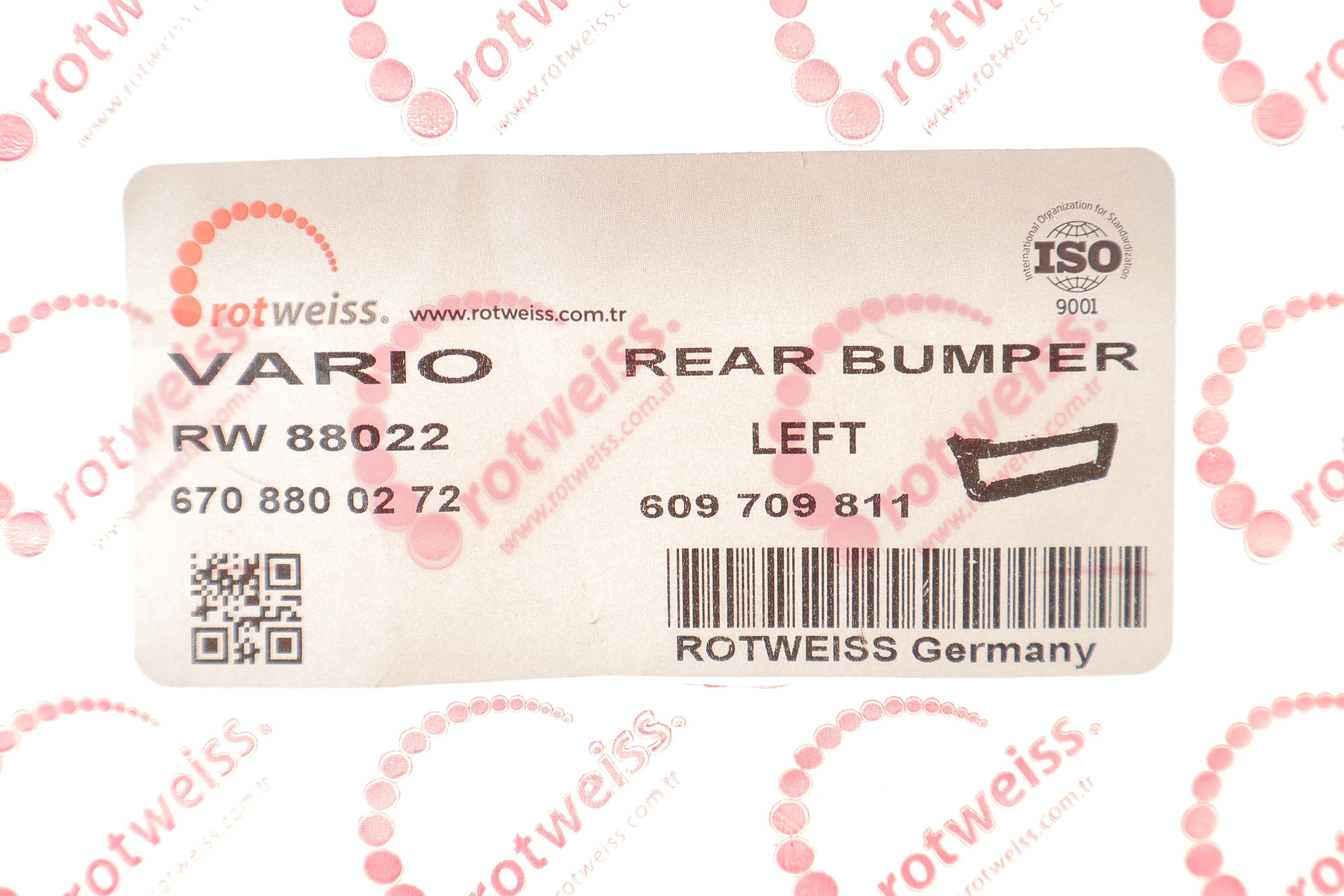 Кут бампера (заднього) MB 609-709 (L)