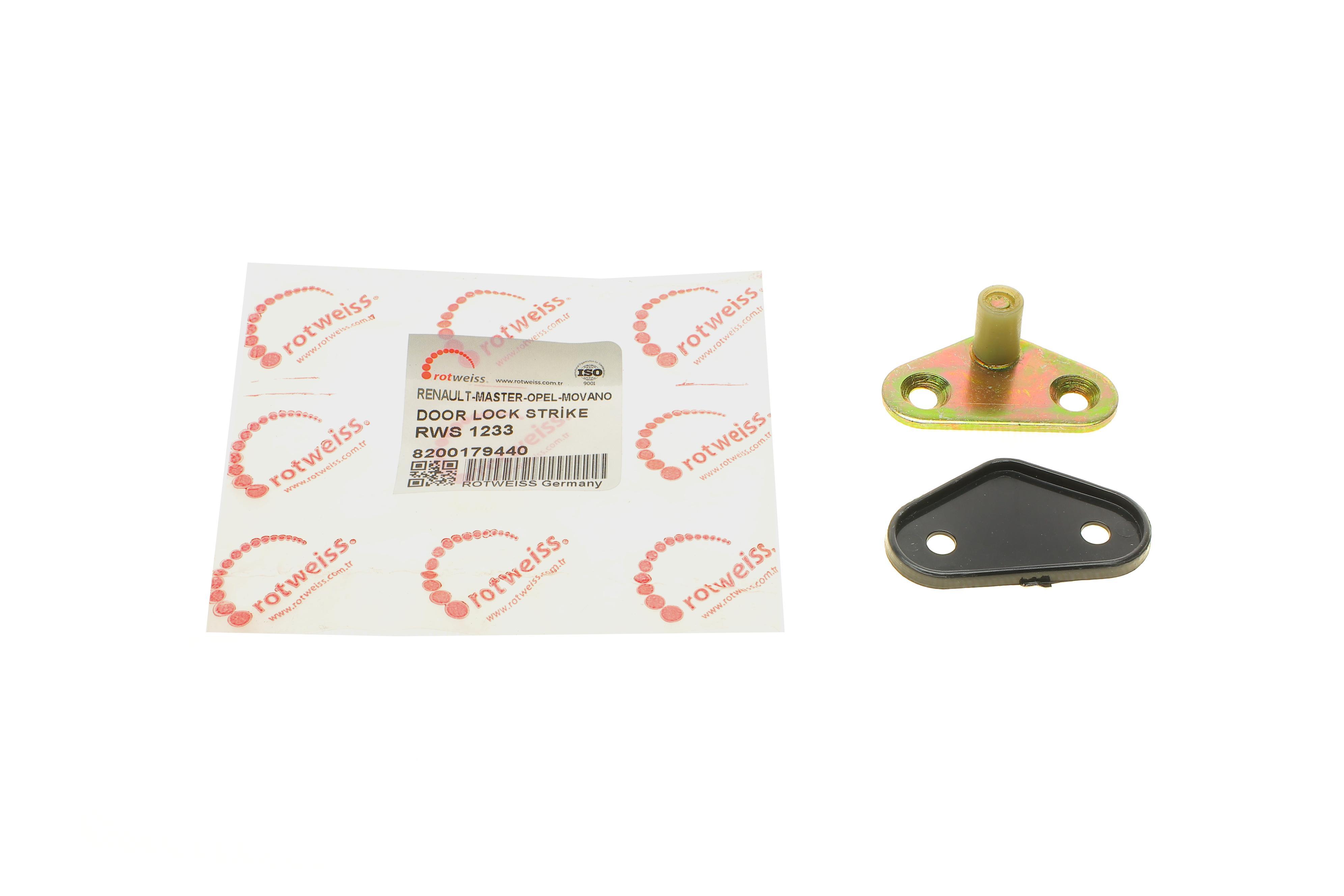 Скоба замка дверей (бічних) Renault Master 01- (верхня) (8200179440)