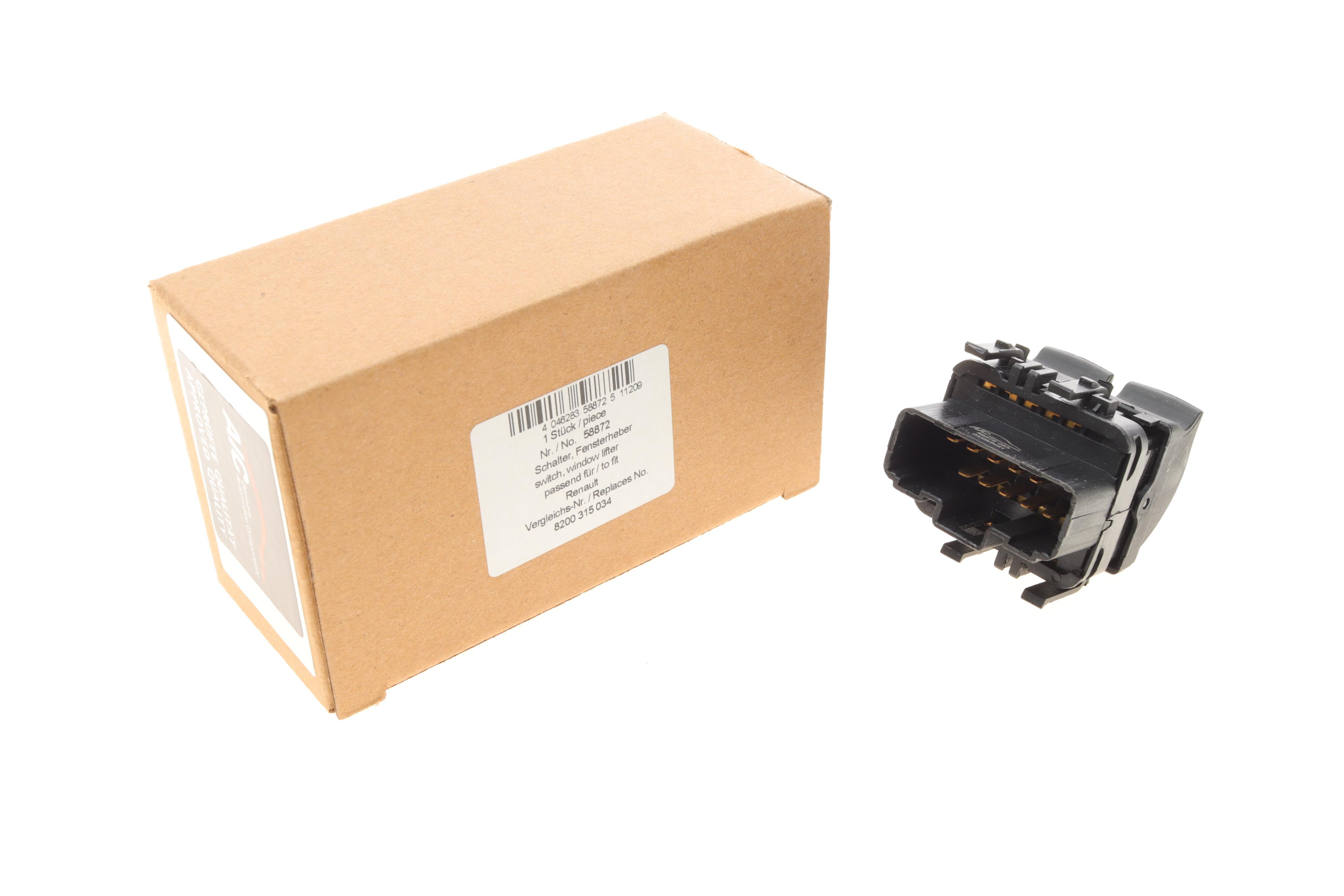 Кнопка склопідіймача (L) Renault Trafic 01- (подвійна)