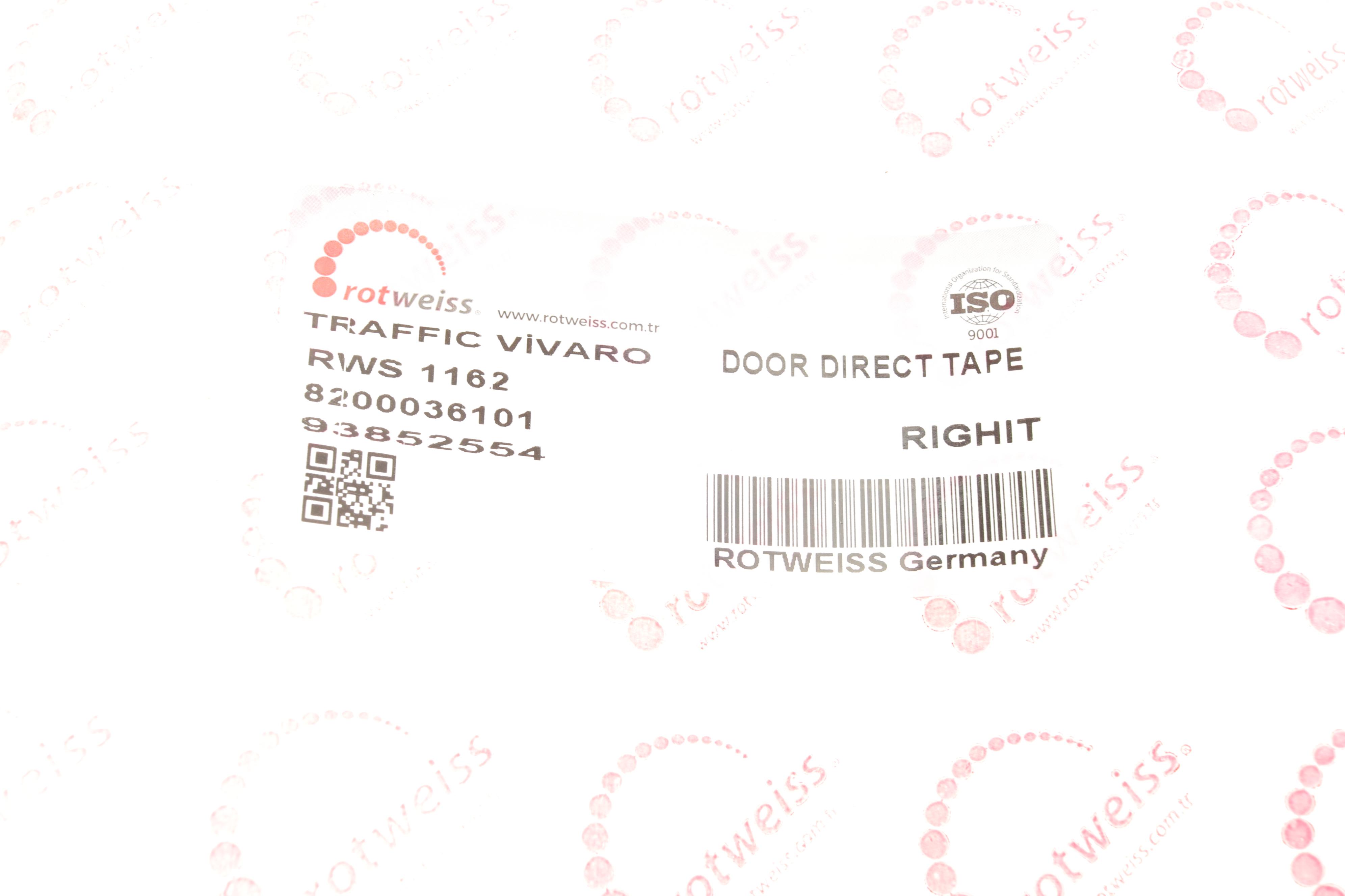 Молдинг кузова (R) Renault Trafic 01- (короткий)