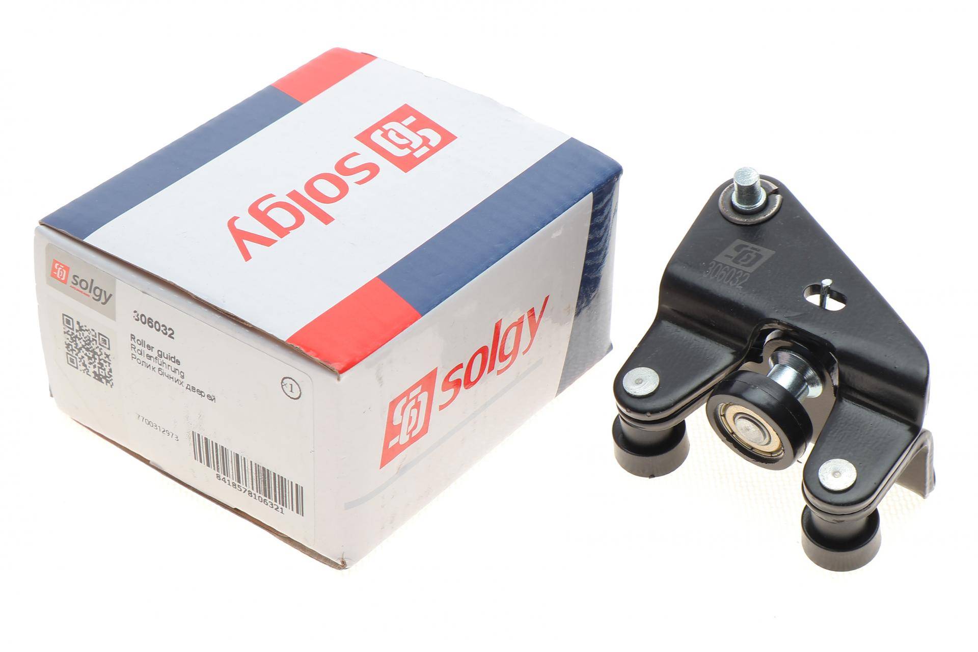 Ролик дверей (бічних/середній) (L) Renault Trafic/Opel Vivaro 01- (без кронштейна)