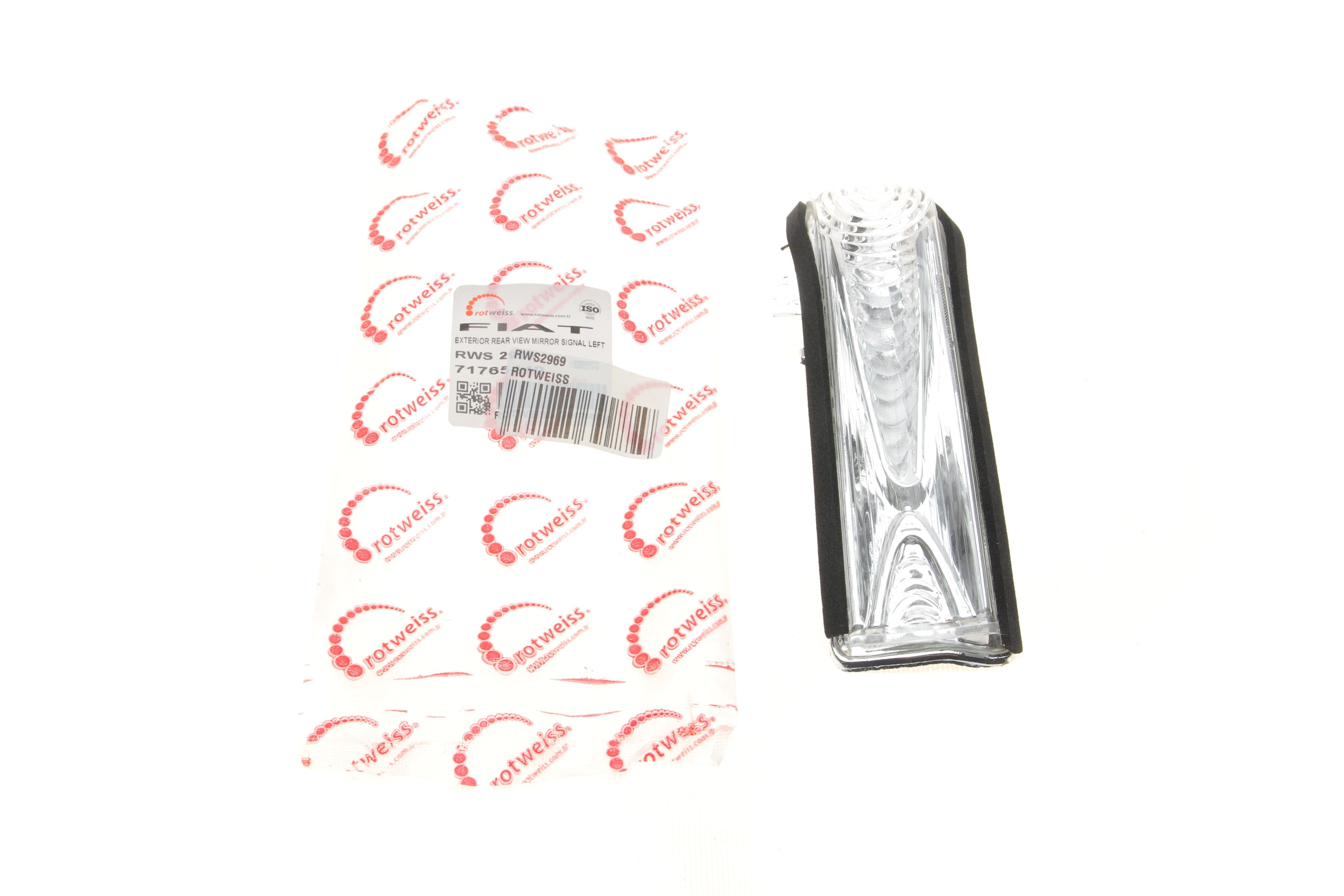 Повторювач повороту на дзеркало Fiat Doblo 10- (L)