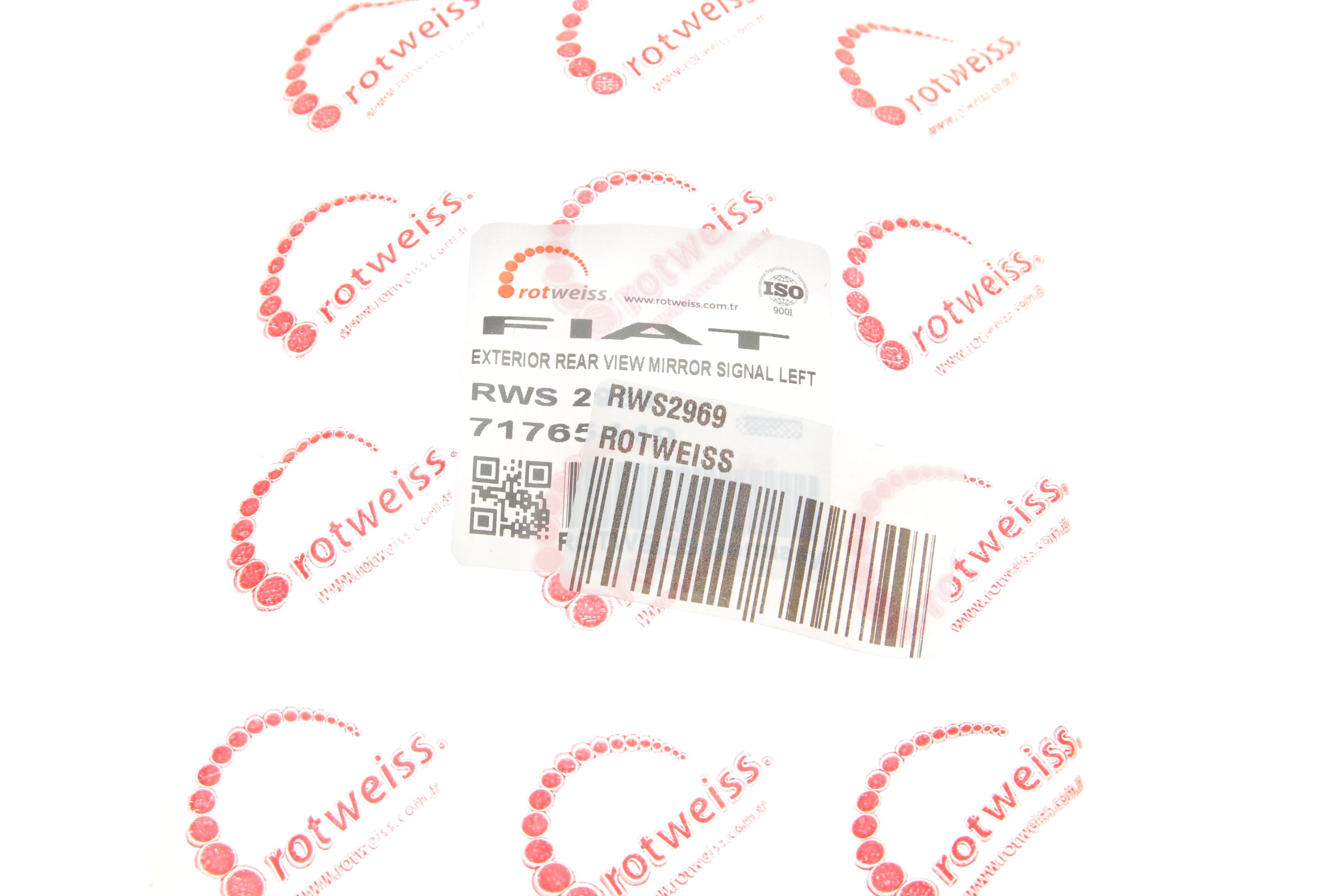 Повторювач повороту на дзеркало Fiat Doblo 10- (L)