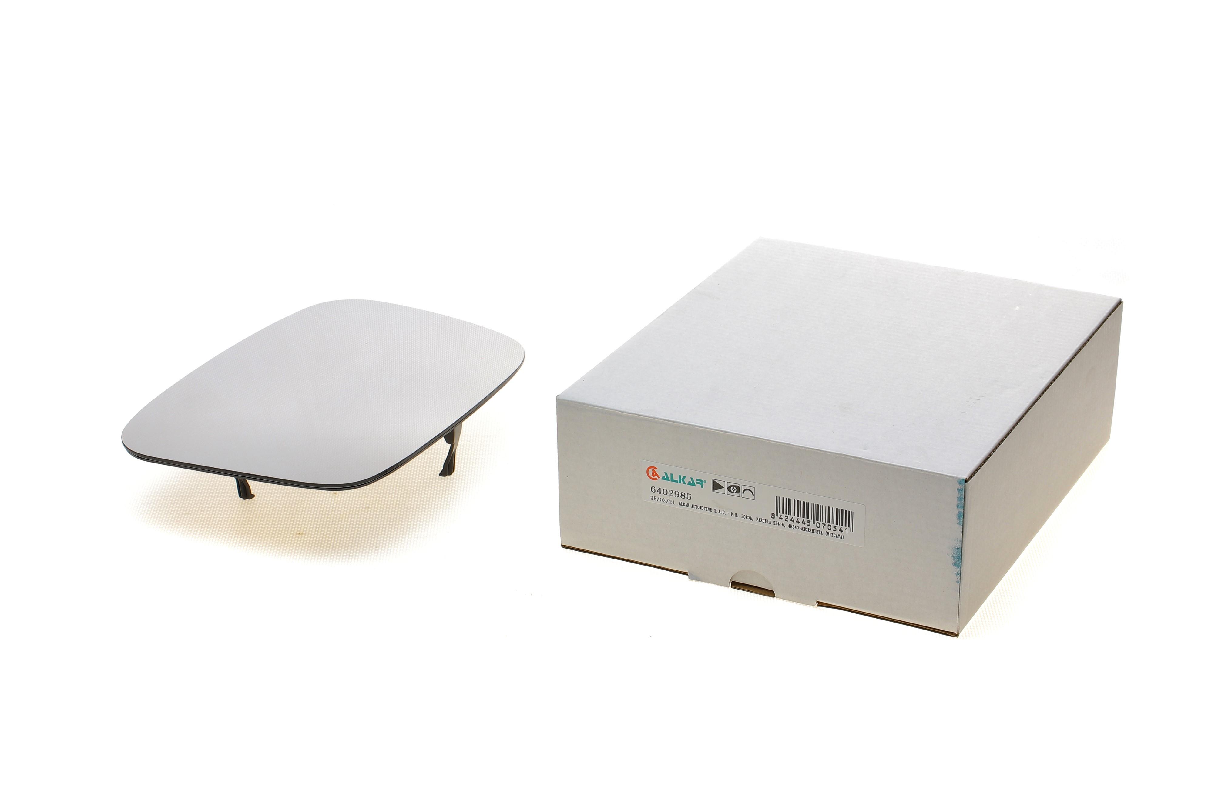 Скло дзеркала VW Caddy/T5 03- (R) (опукле)