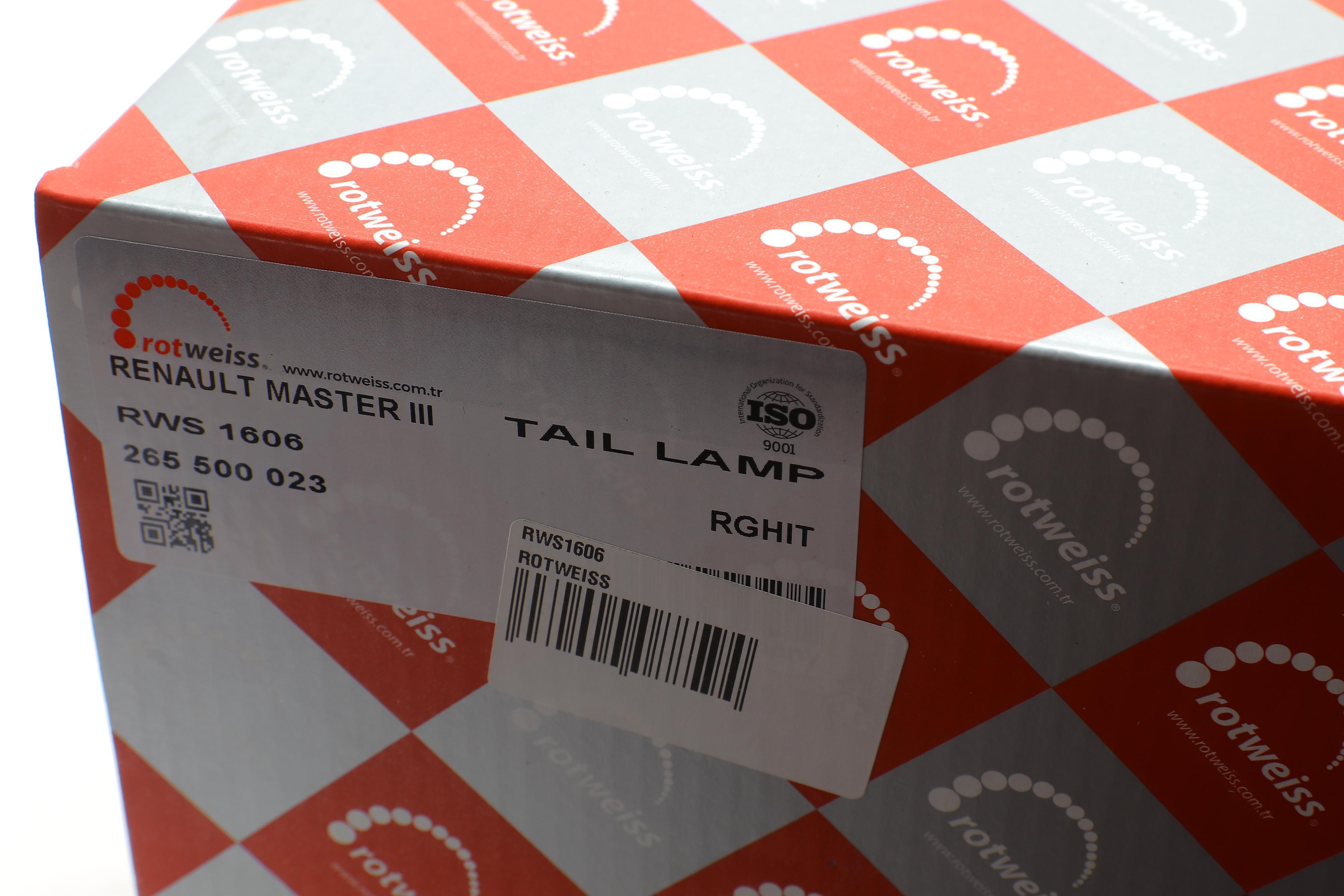 Ліхтар задній Renault Master/Opel Movano 10- (R)