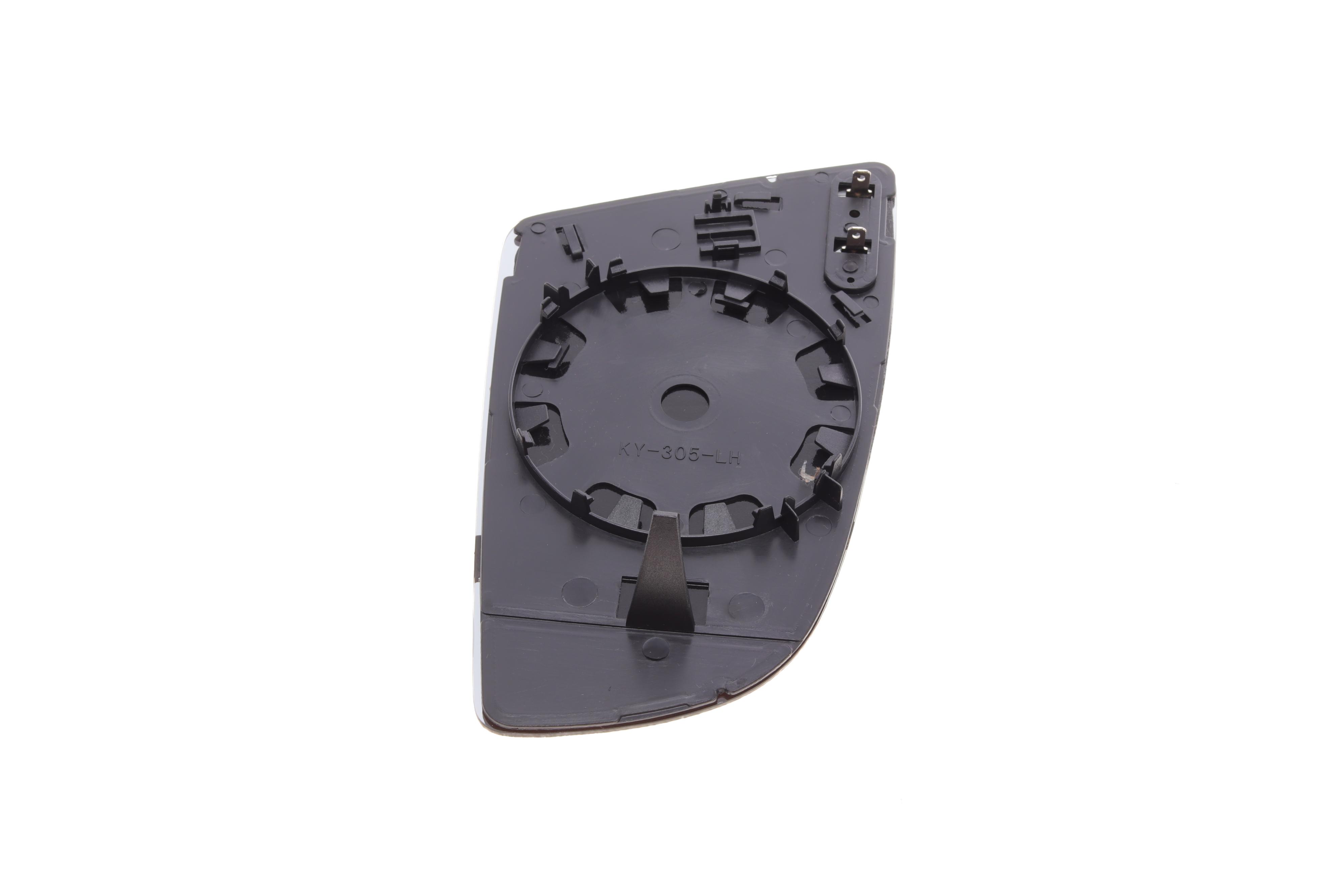 Скло дзеркала (з підігрівом) Audi A3 03-13/A4 00-09/A6 05-11 (L) (170x155)