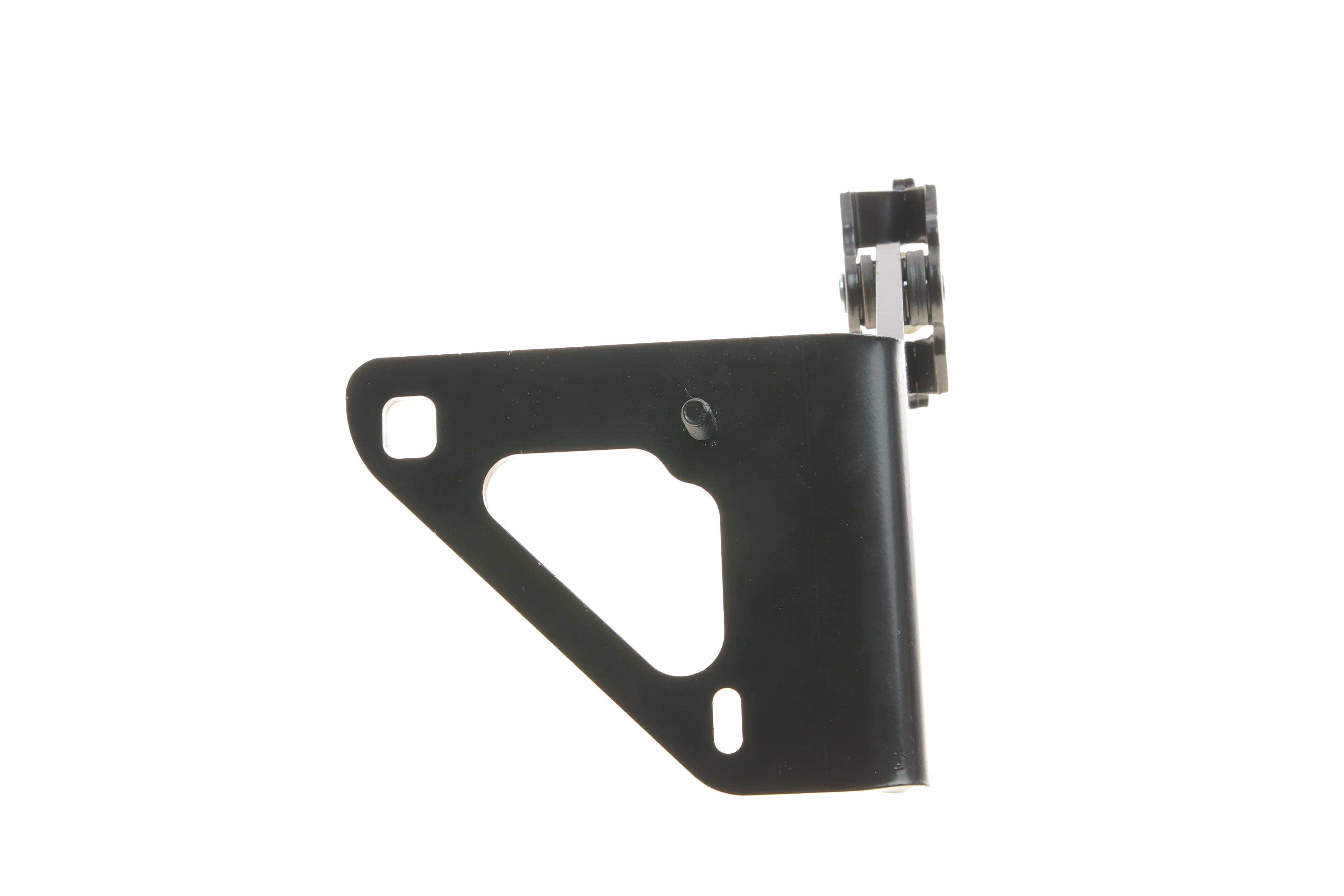 Ролик дверей (бічних/нижній) Renault Trafic/Opel Vivaro 01- (з кроншейном) (R)