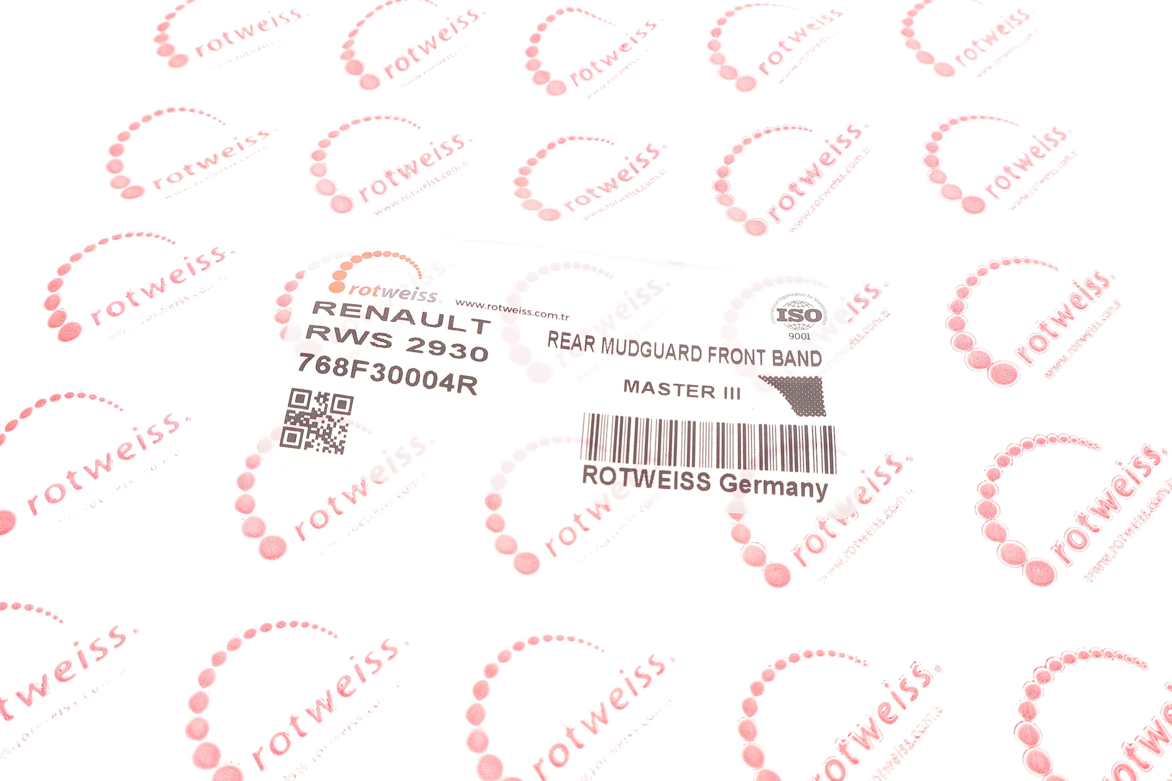 Молдинг кузова (задній/R) Renault Master / Opel Movano 10- (перед аркой)