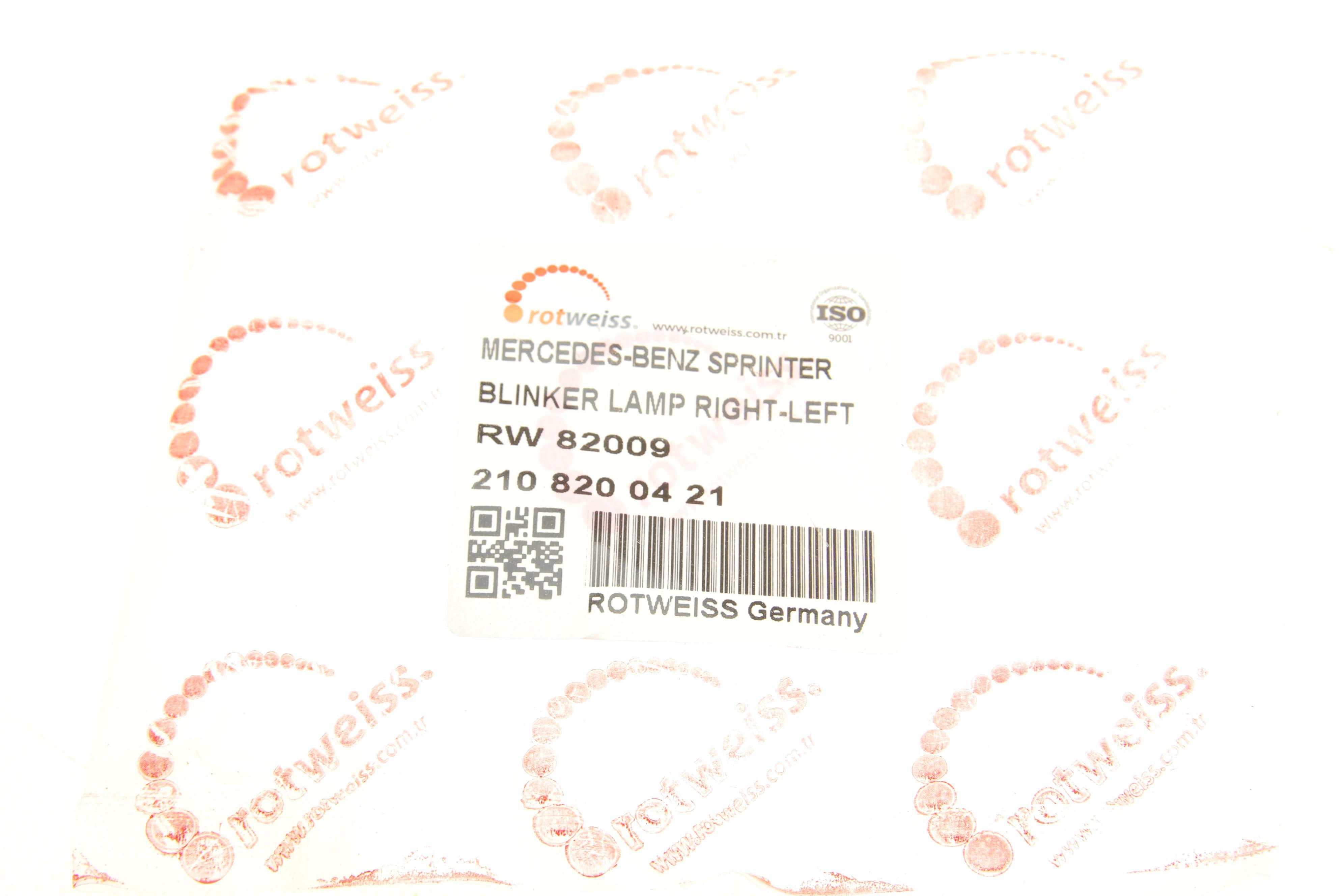 Повторювач повороту на крило MB Sprinter/Vito 96- (2108200921)