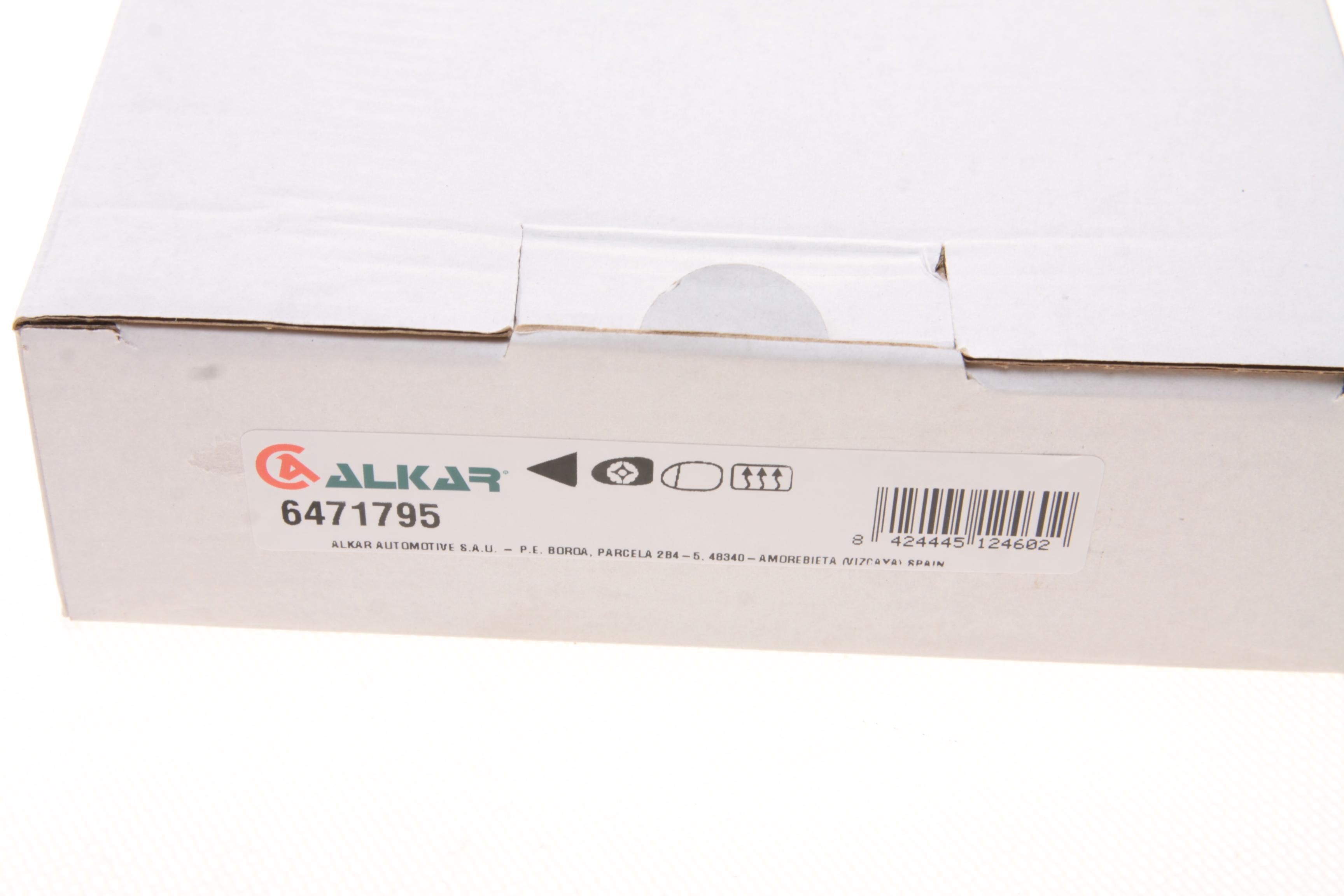 Скло дзеркала (з підігрівом) Audi A3/A4/A6/A8/Q3 02- (L)