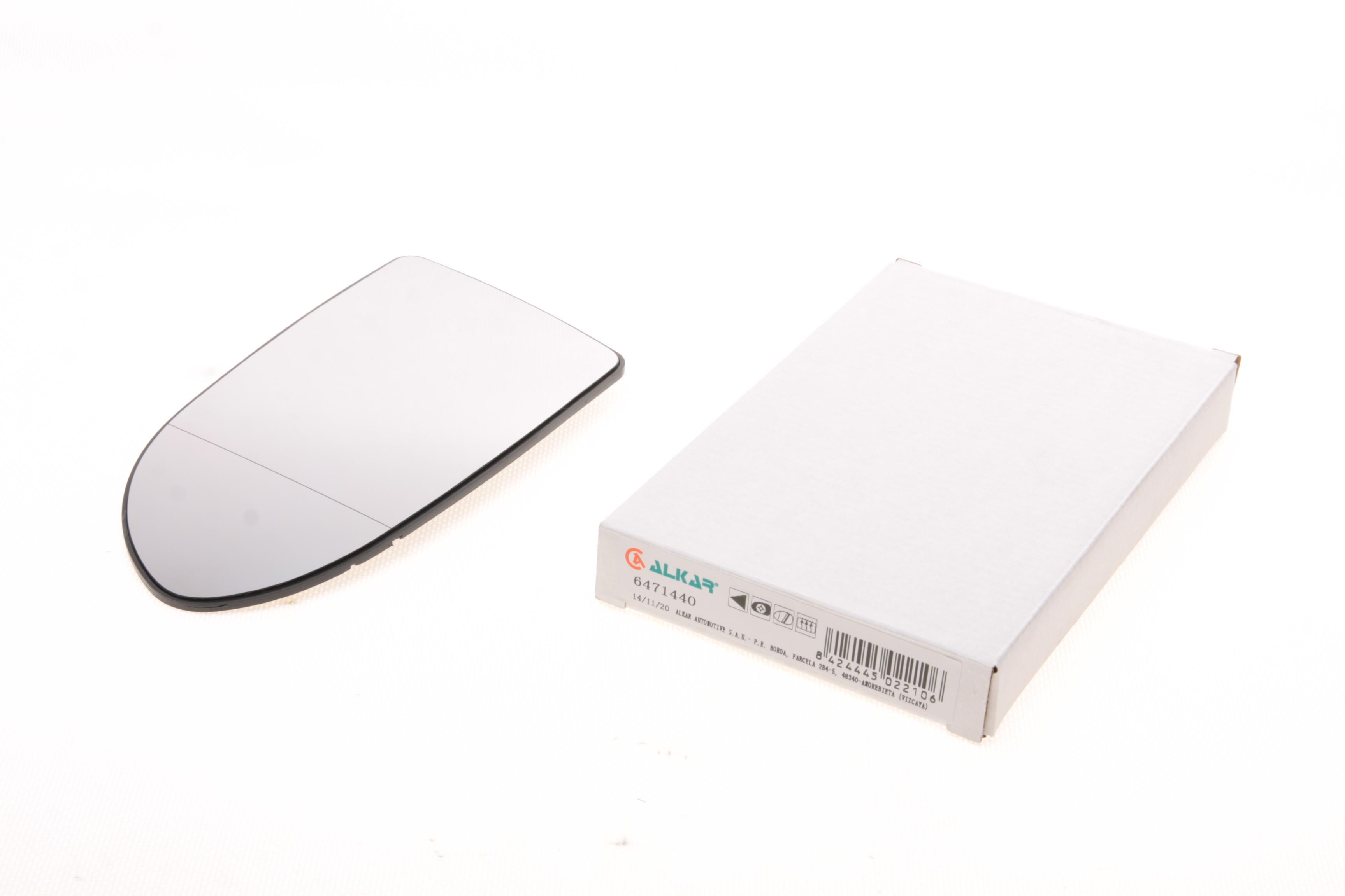 Скло дзеркала (з підігрівом) Opel Zafira A 99-05 (L)