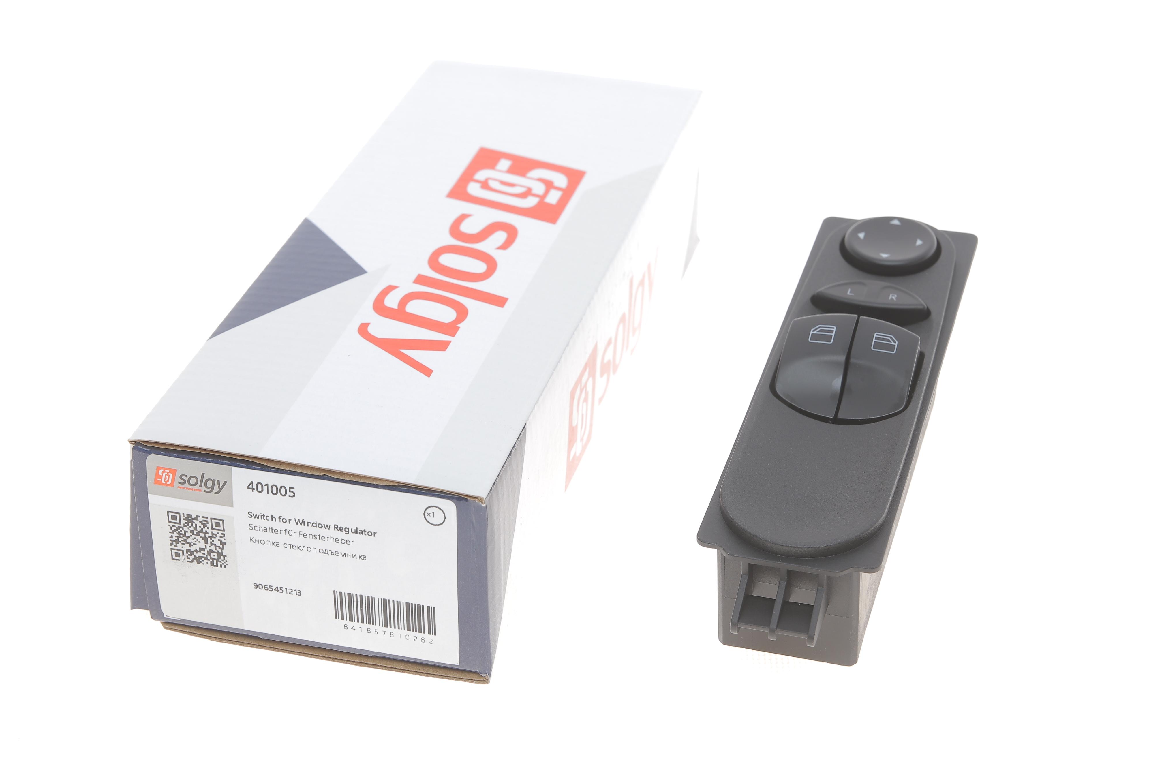 Кнопка склопідіймача і регулювання дзеркала VW Crafter/MB Sprinter 06- (L)