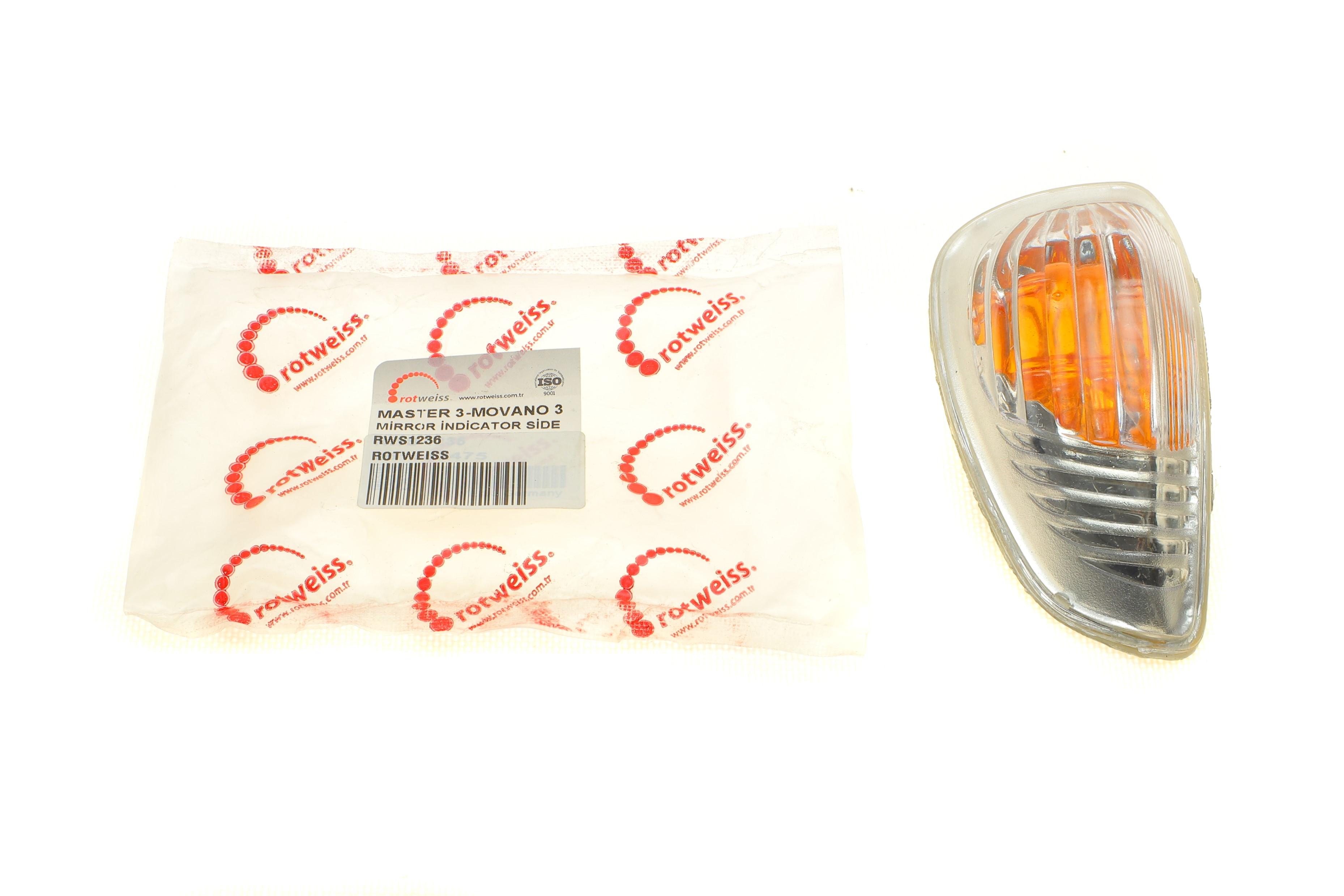 Повторювач повороту на дзеркало Renault Master 10- (R) (261603141R)