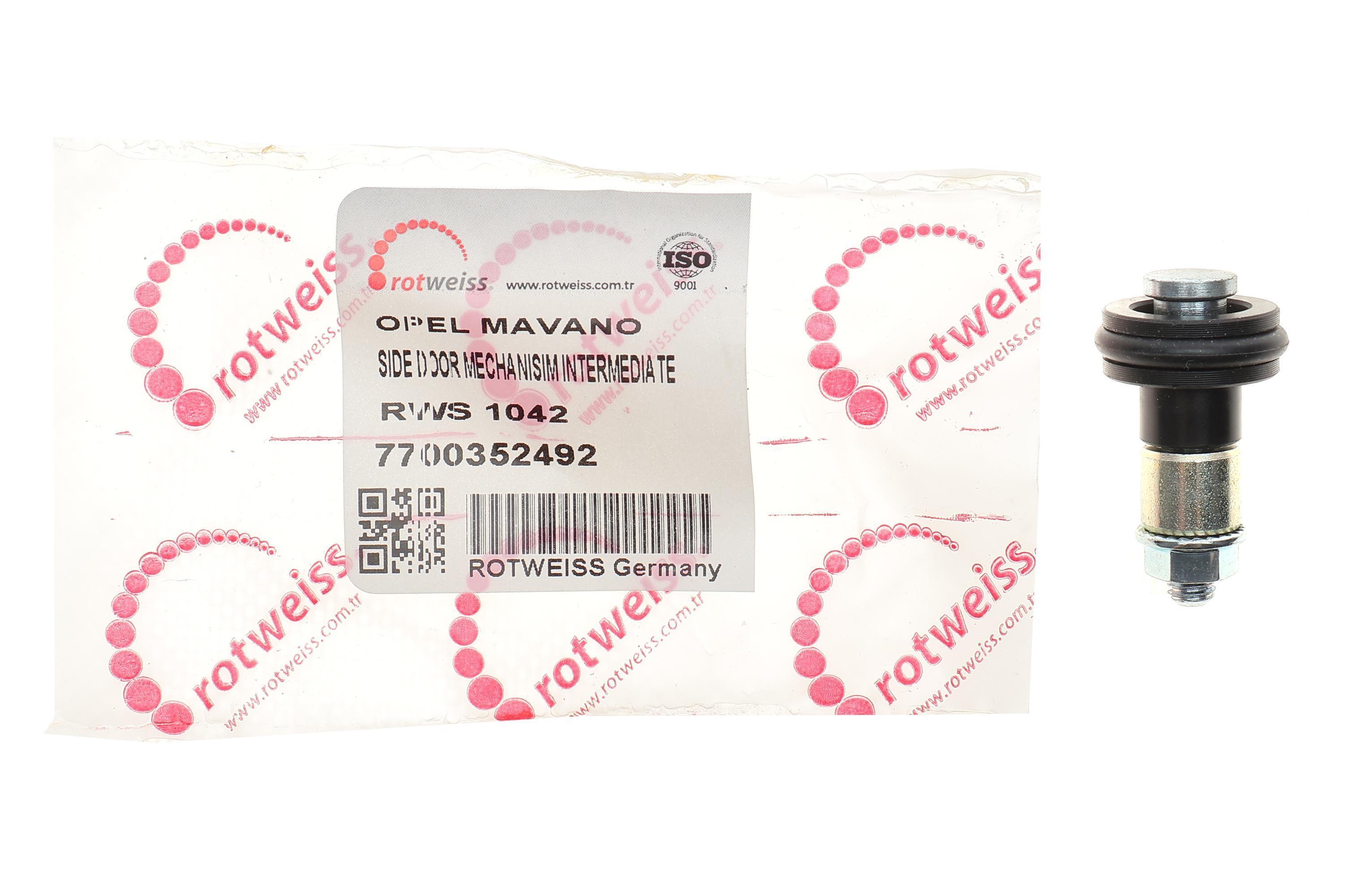 Ролик дверей (бічних/верхній) Renault Master/Opel Movano 98- (только ролик)