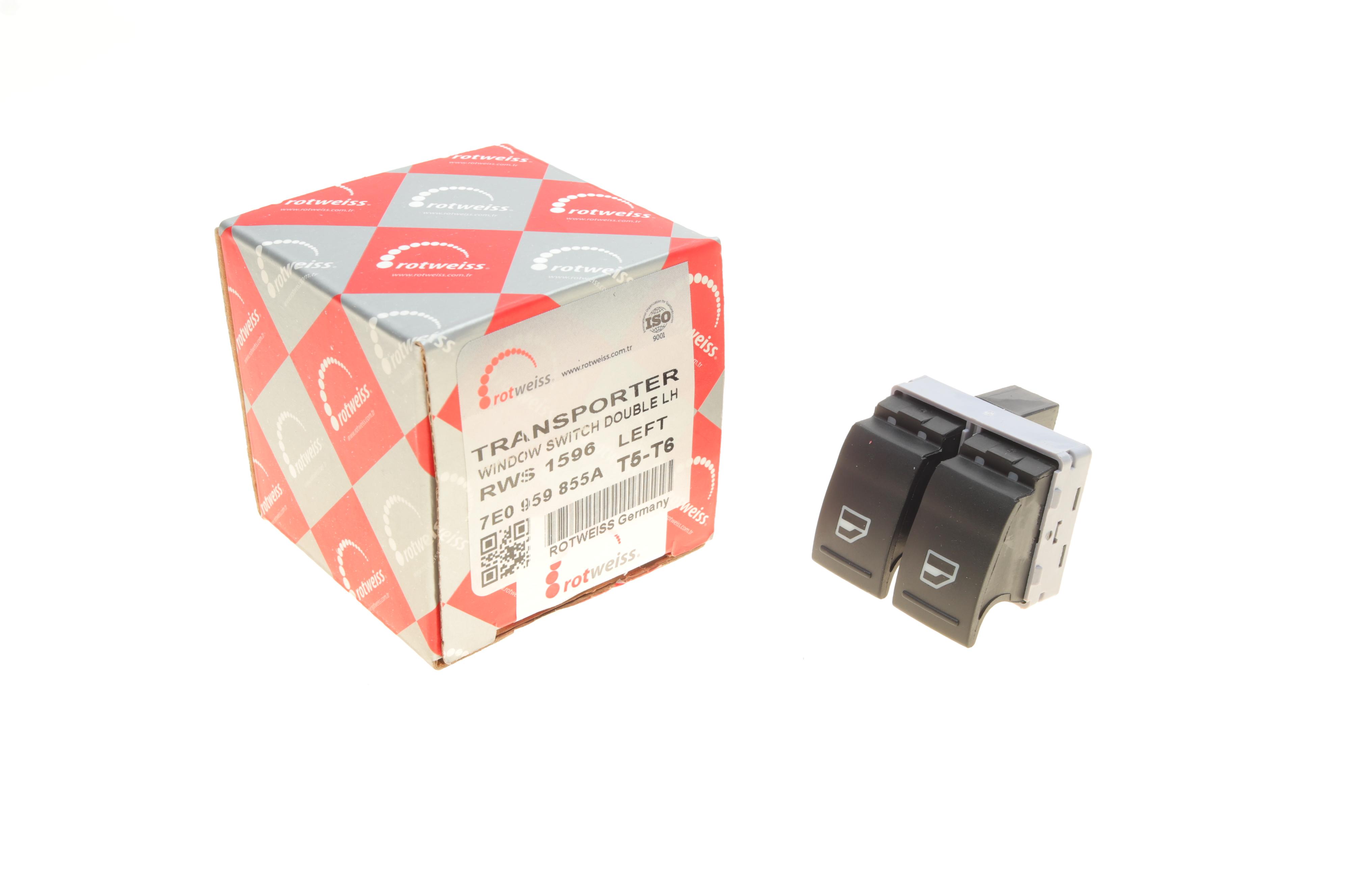 Кнопка склопідіймача (L) VW T5 03- (подвійна)