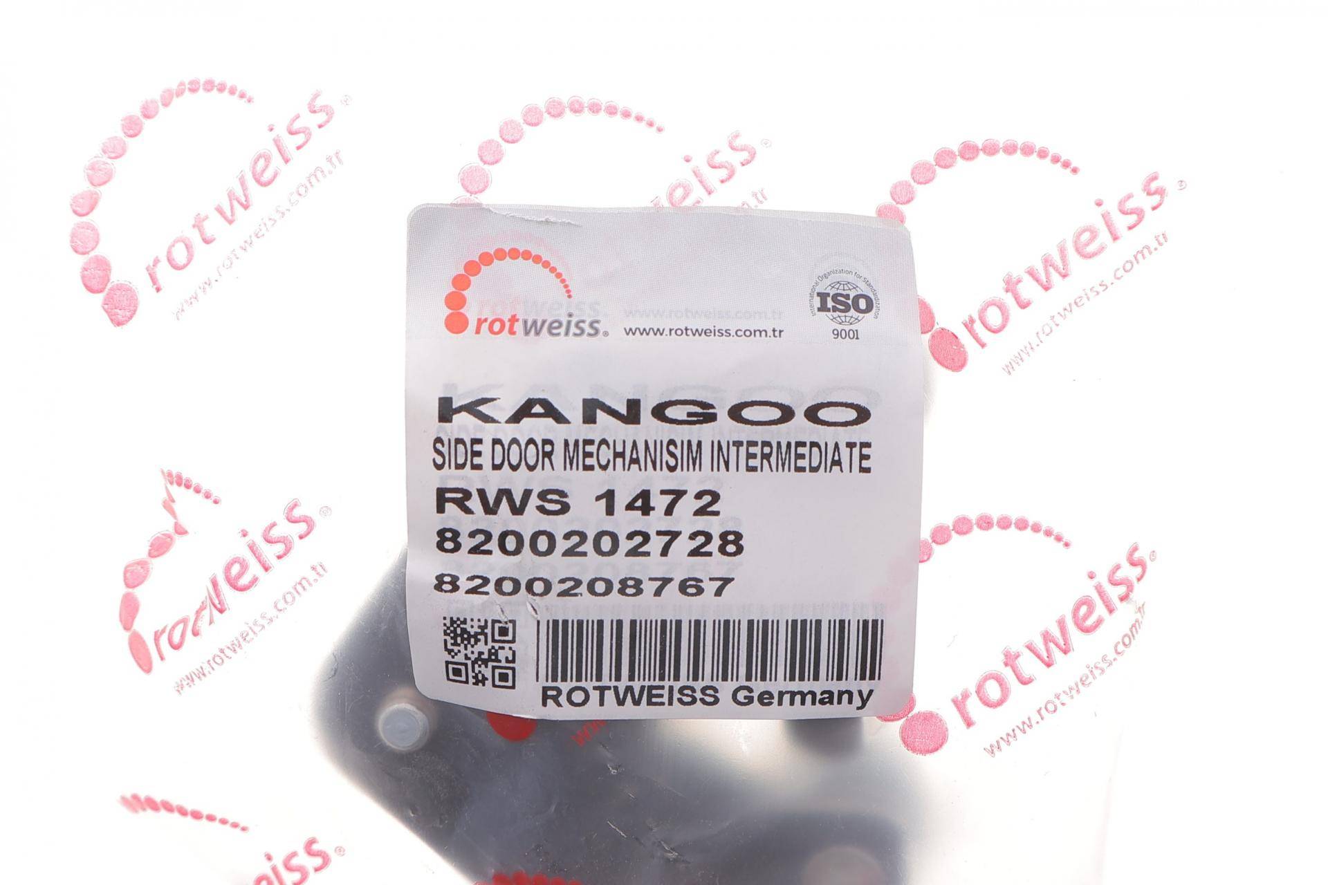 Ролик дверей (бічних/нижній) Renault Kangoo 1.5dCi/1.9dTi 97- (R) (без кронштейна)