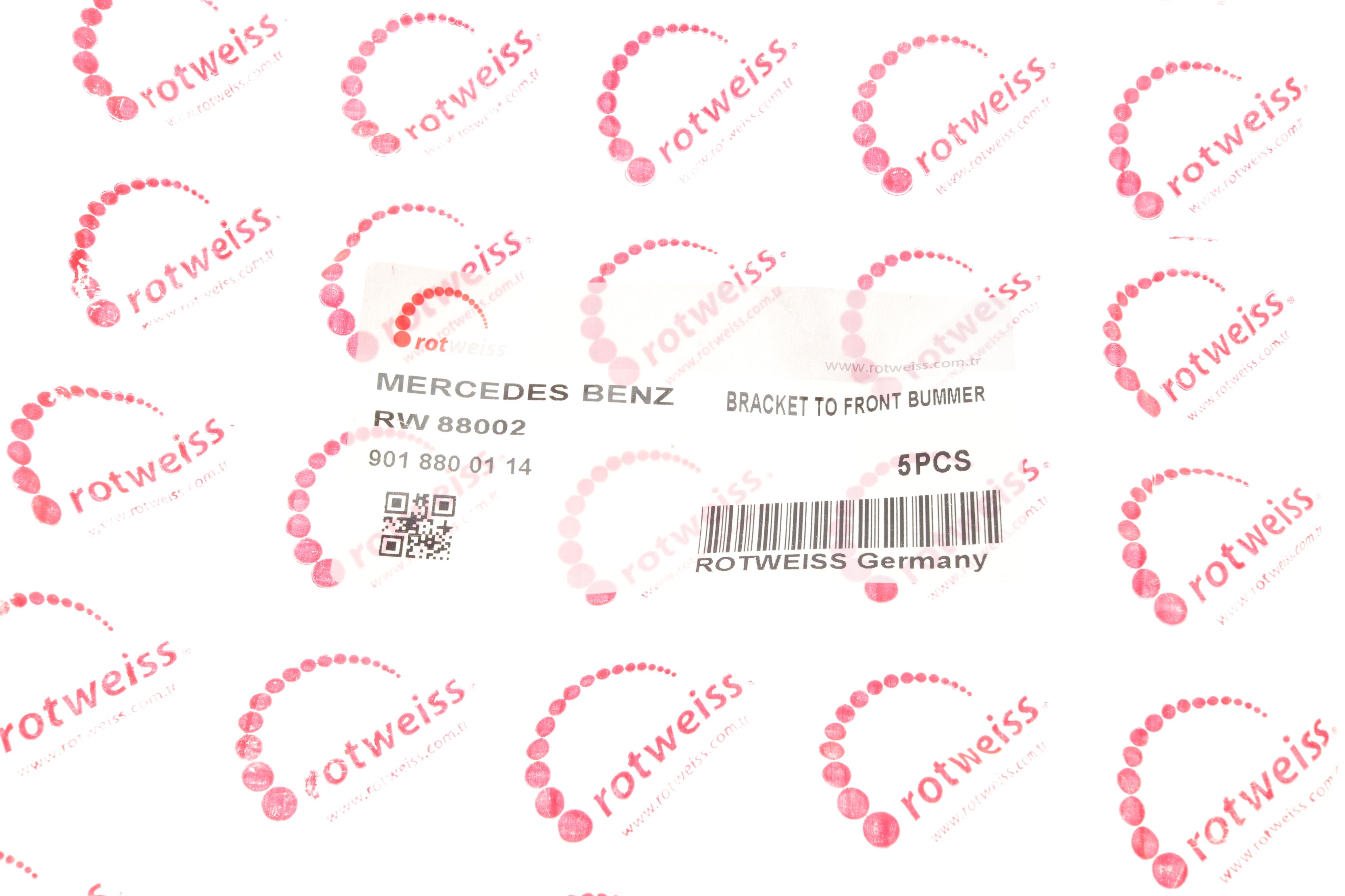 Кронштейн кріплення бампера (переднього) MB Sprinter 96-06 (OE Quality)