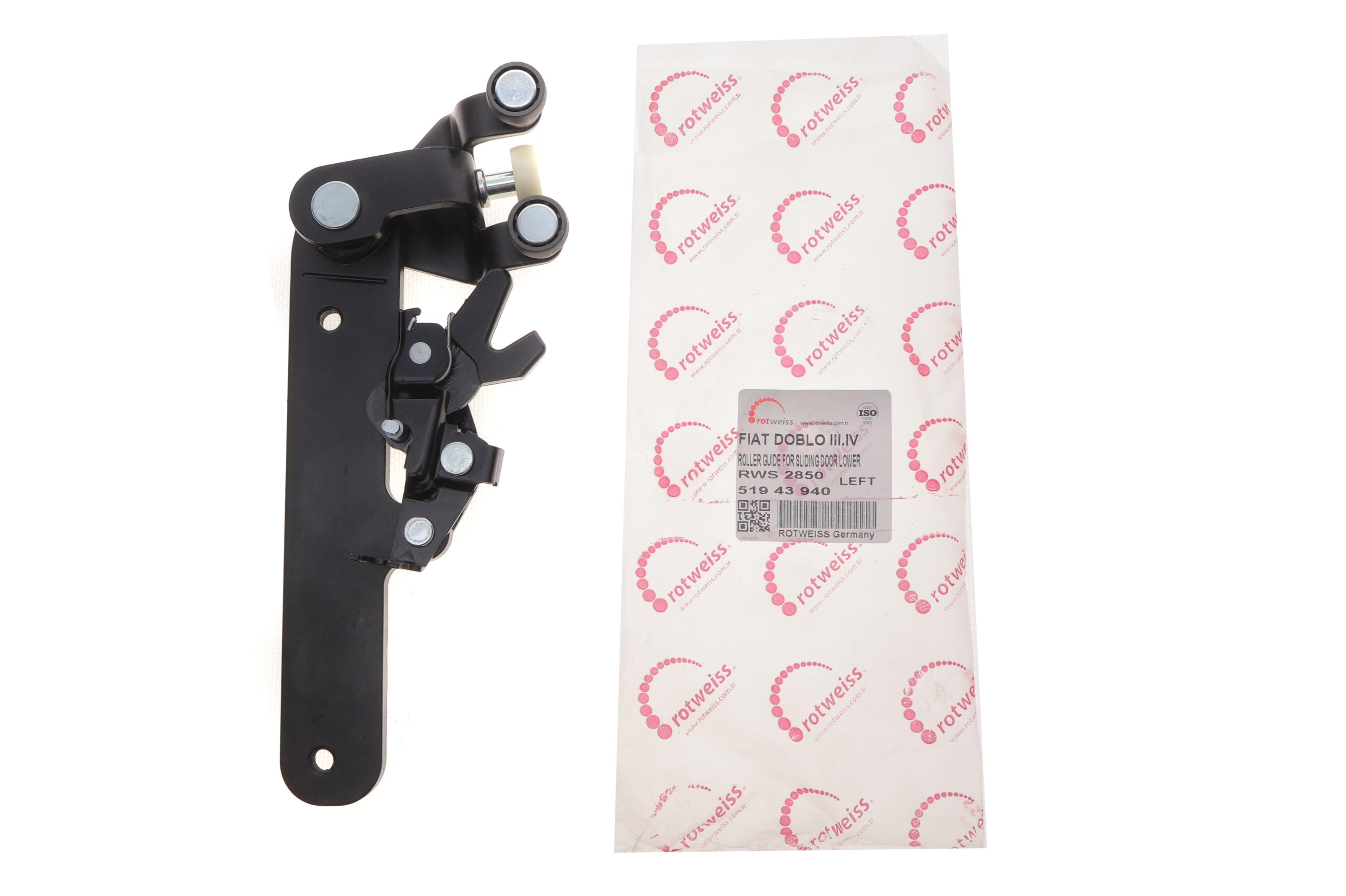 Ролик дверей (бічних/нижній) Fiat Doblo 10- (L)