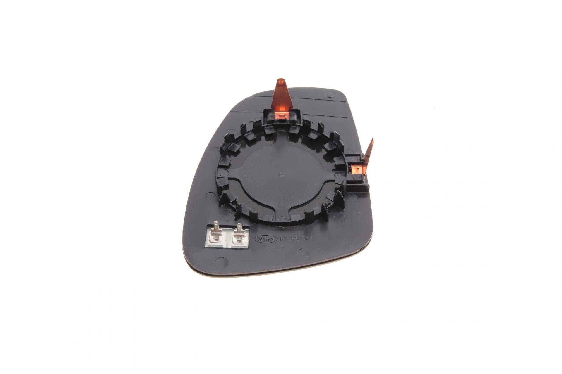 Скло дзеркала (з підігрівом) Skoda Roomster/Fabia 06-15 (L)