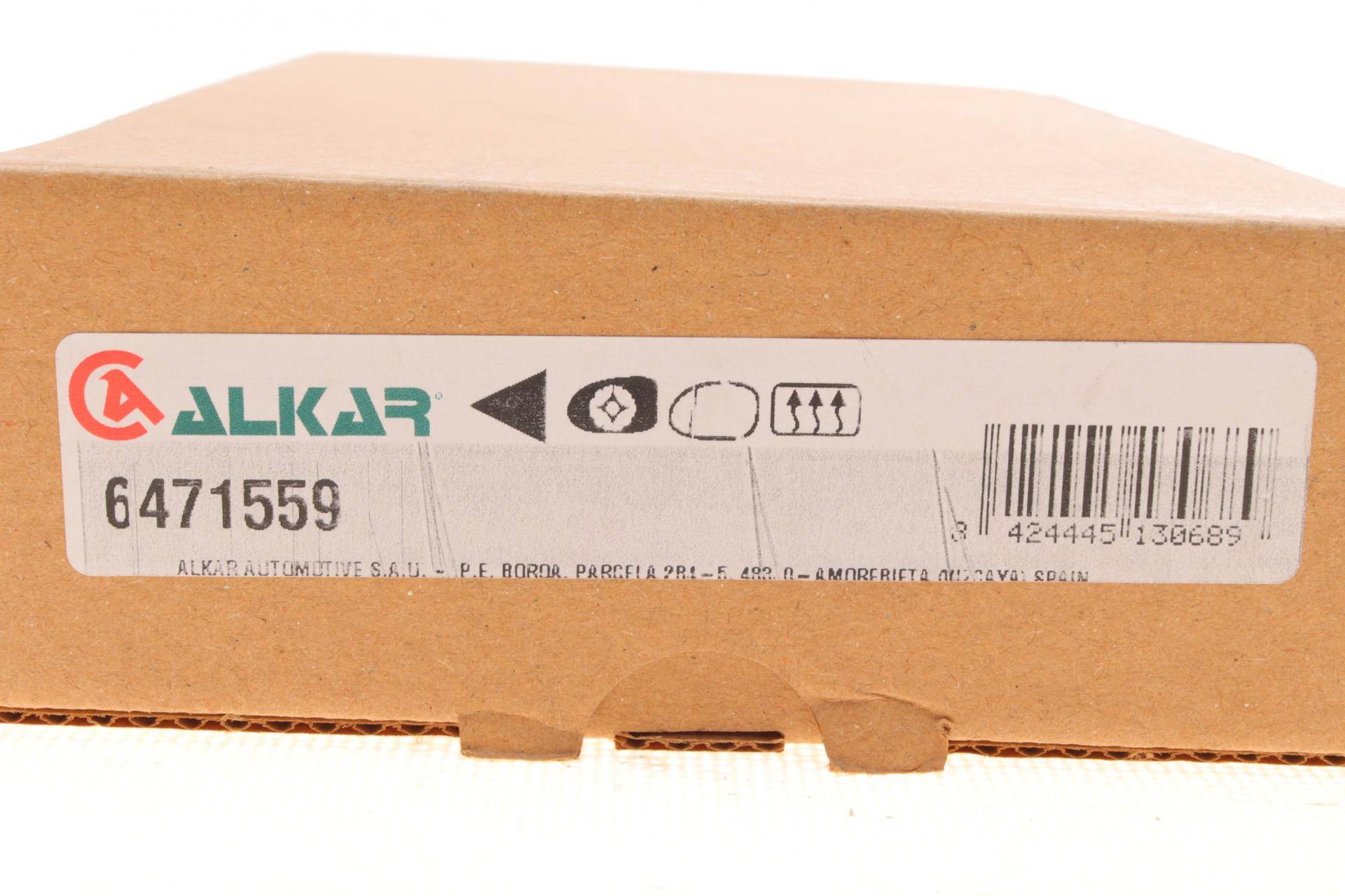 Скло дзеркала (з підігрівом) Skoda Roomster/Fabia 06-15 (L)