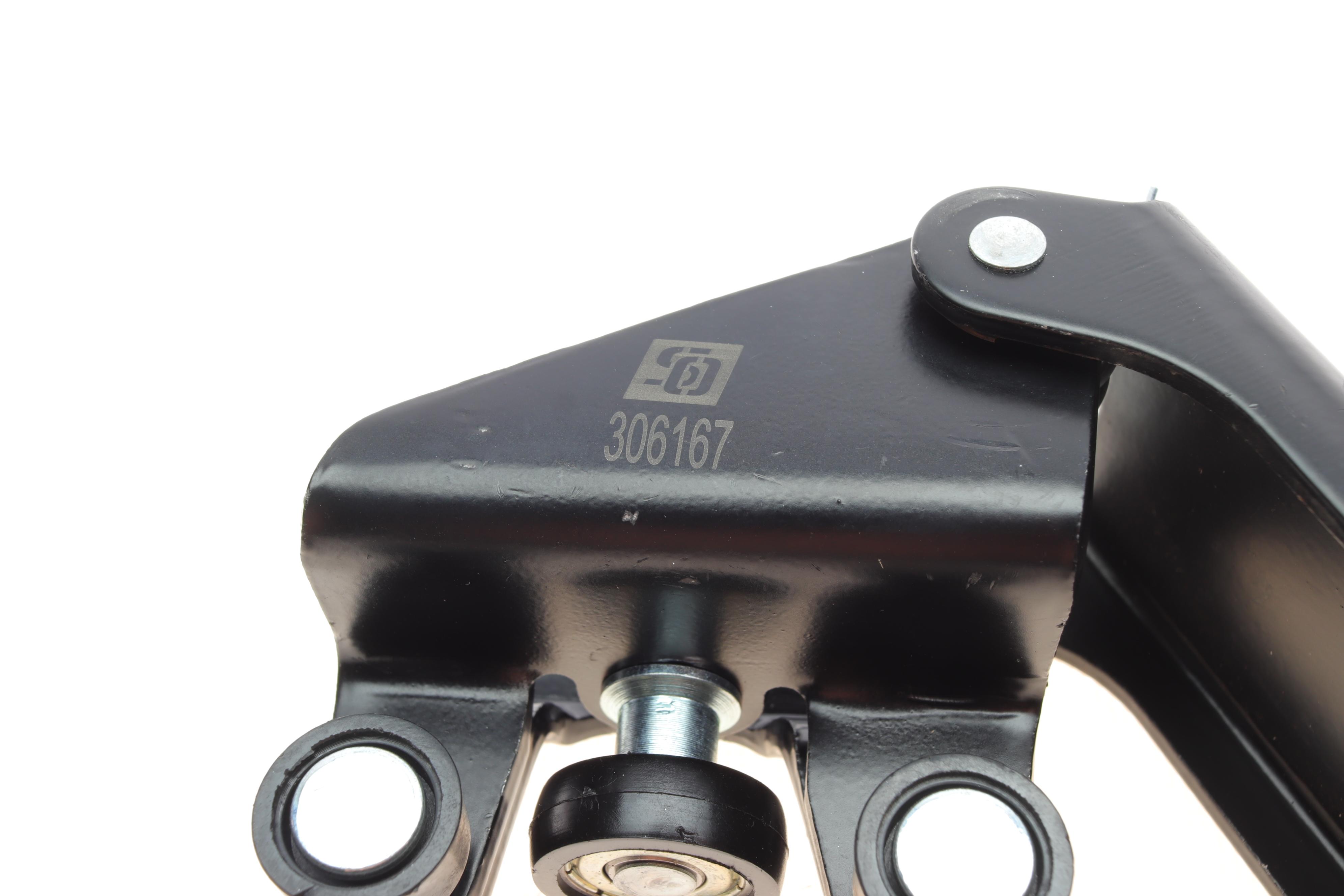 Ролик дверей (бічних/середній) Renault Trafic/Opel Vivaro 01- (з кронштейном) (L)