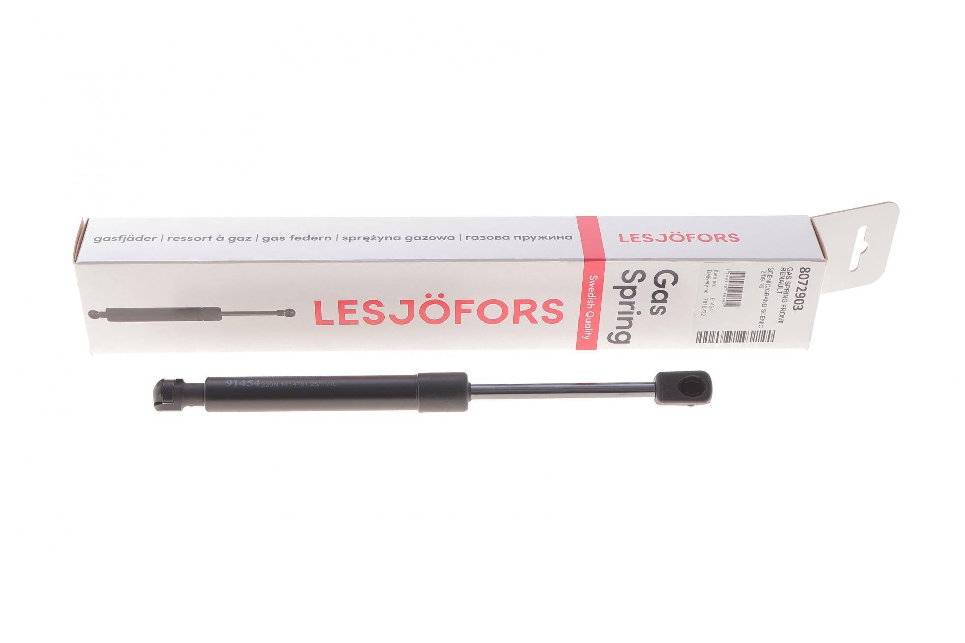 Амортизатор капоту Renault Scenic III/Grand Scenic III 09- (вен/фургон)