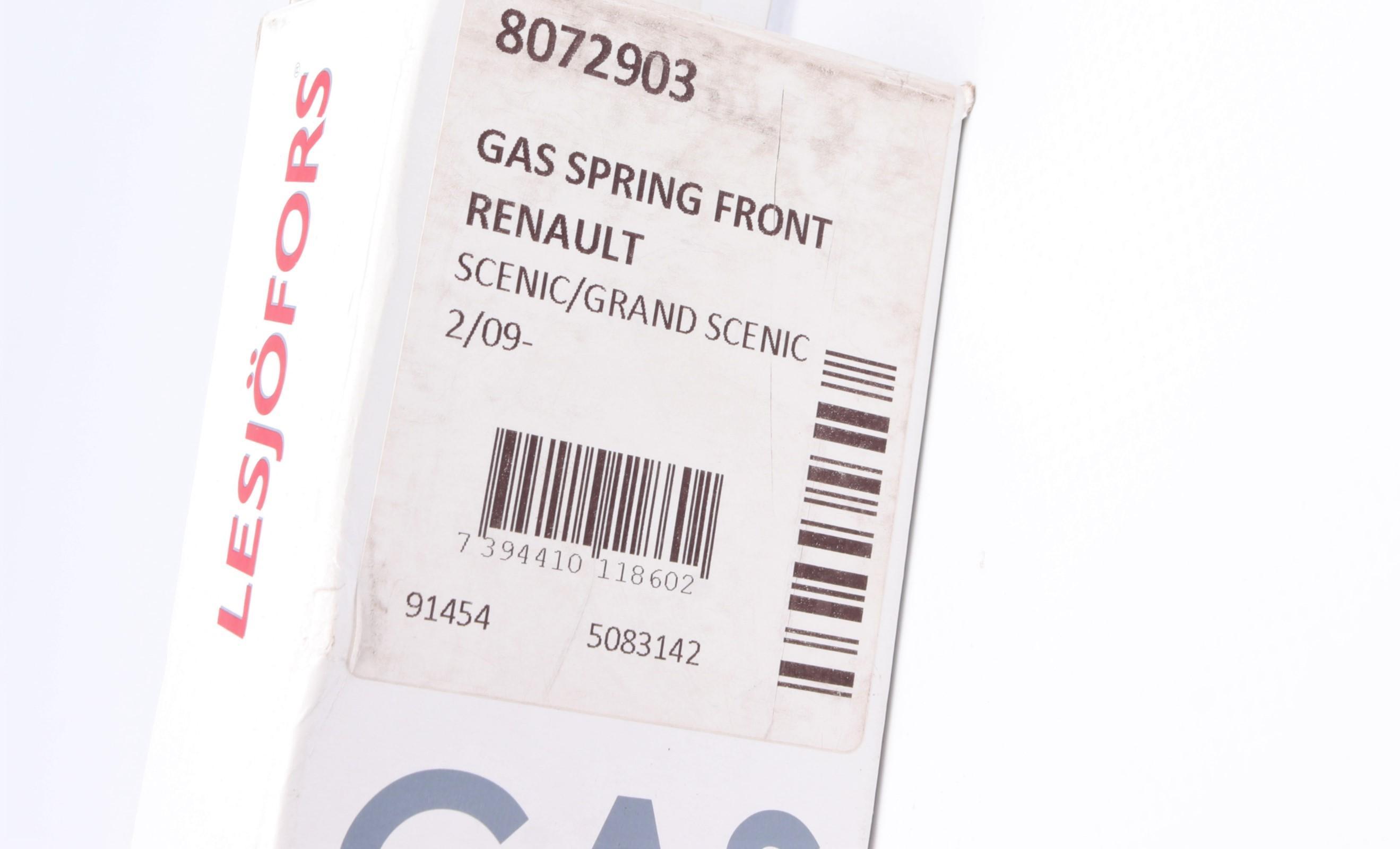 Амортизатор капоту Renault Scenic III/Grand Scenic III 09- (вен/фургон)