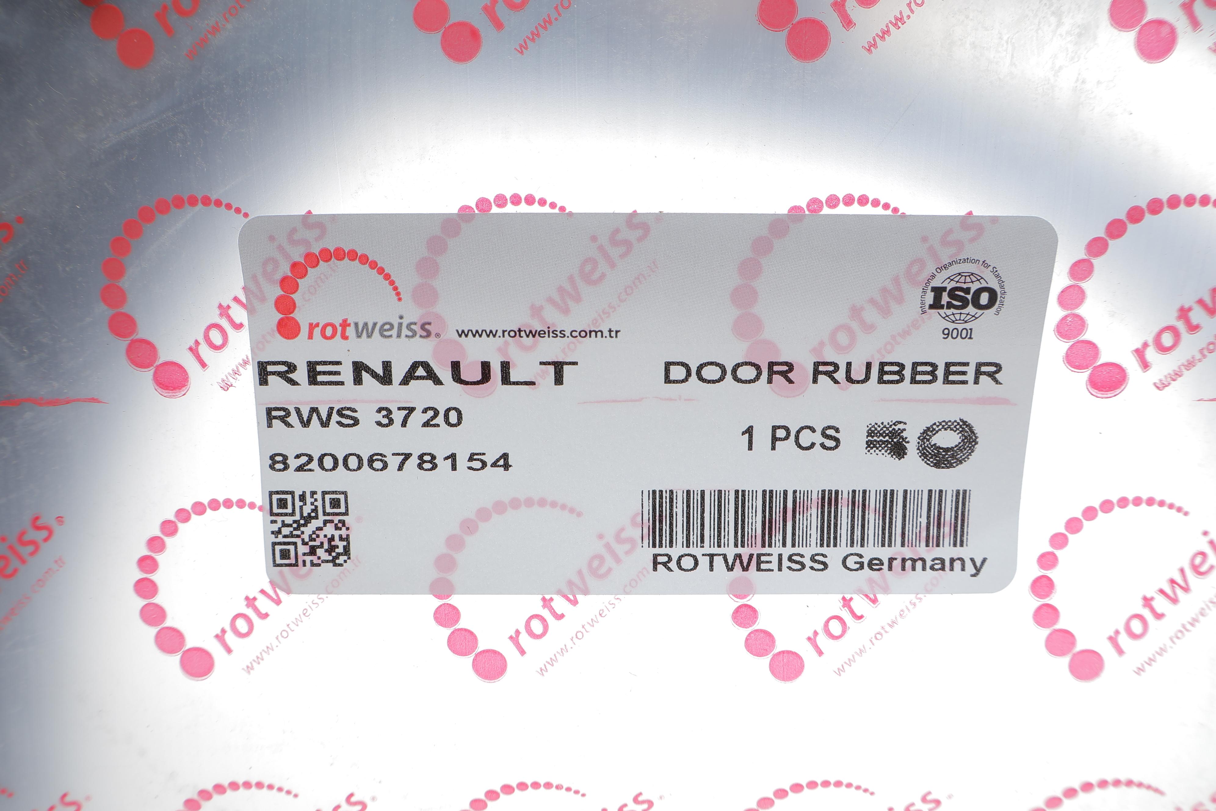 Ущільнювач дверей (зсувних) Renault Master/Opel Movano 10-