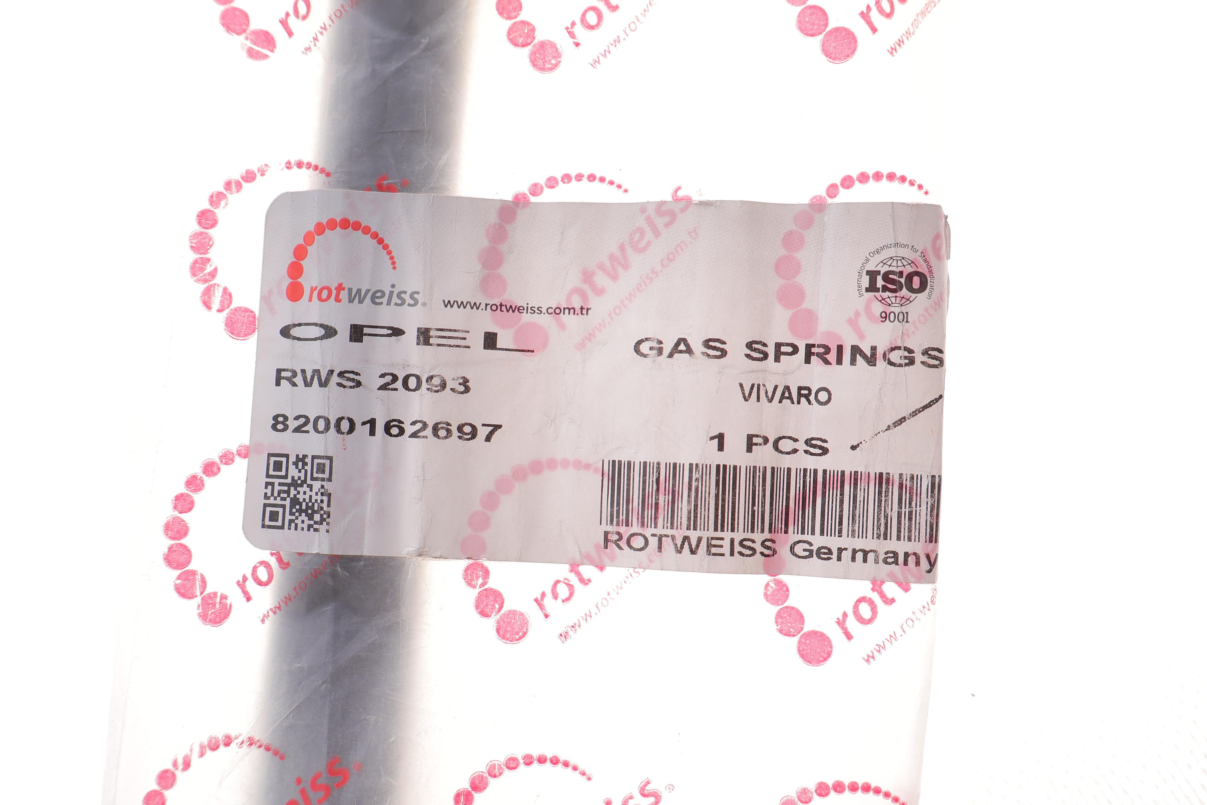 Амортизатор кришки багажника Renault Trafic 01-