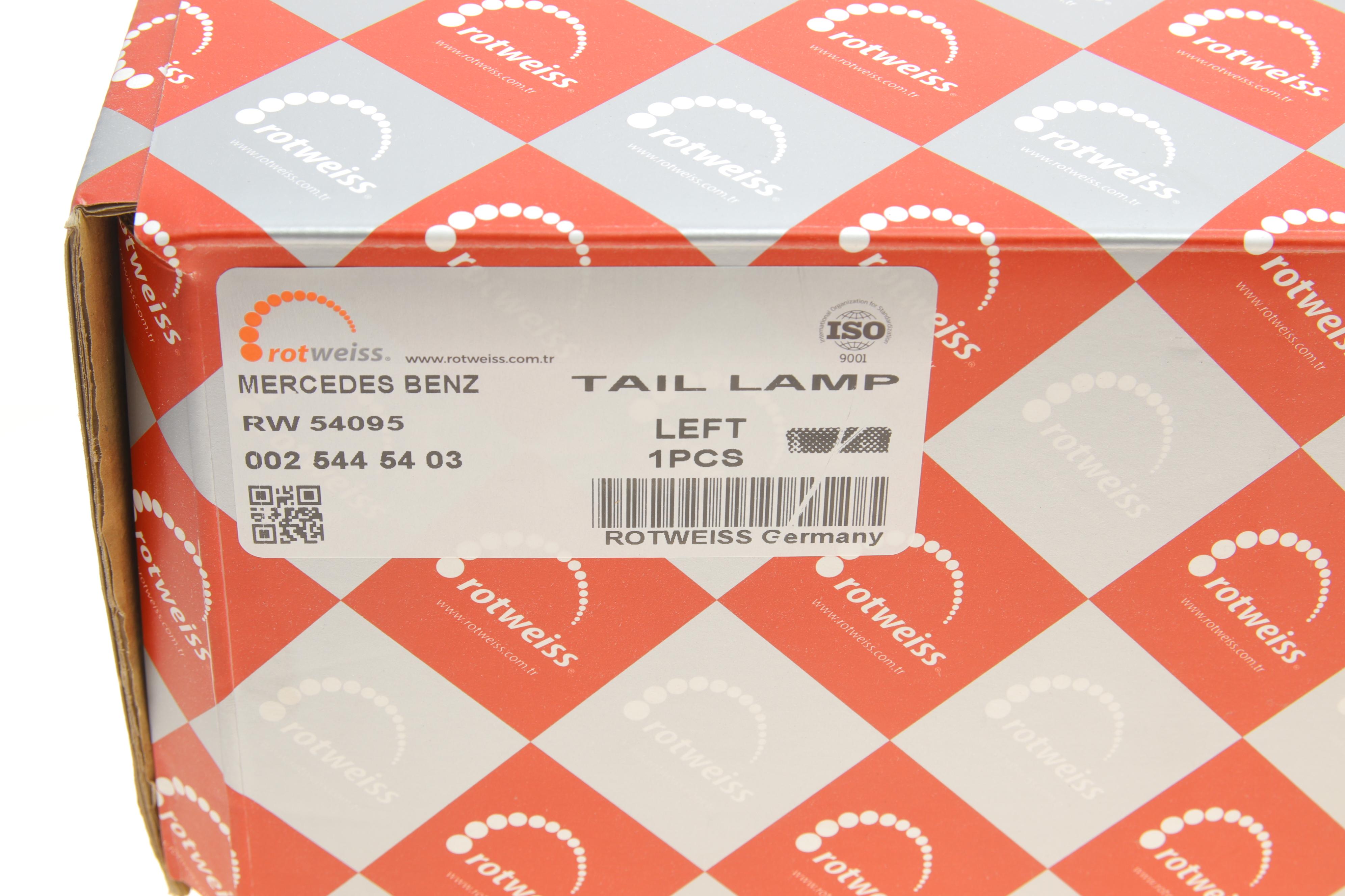 Ліхтар задній MB Sprinter/VW LT 96-06 (L)(платформа)