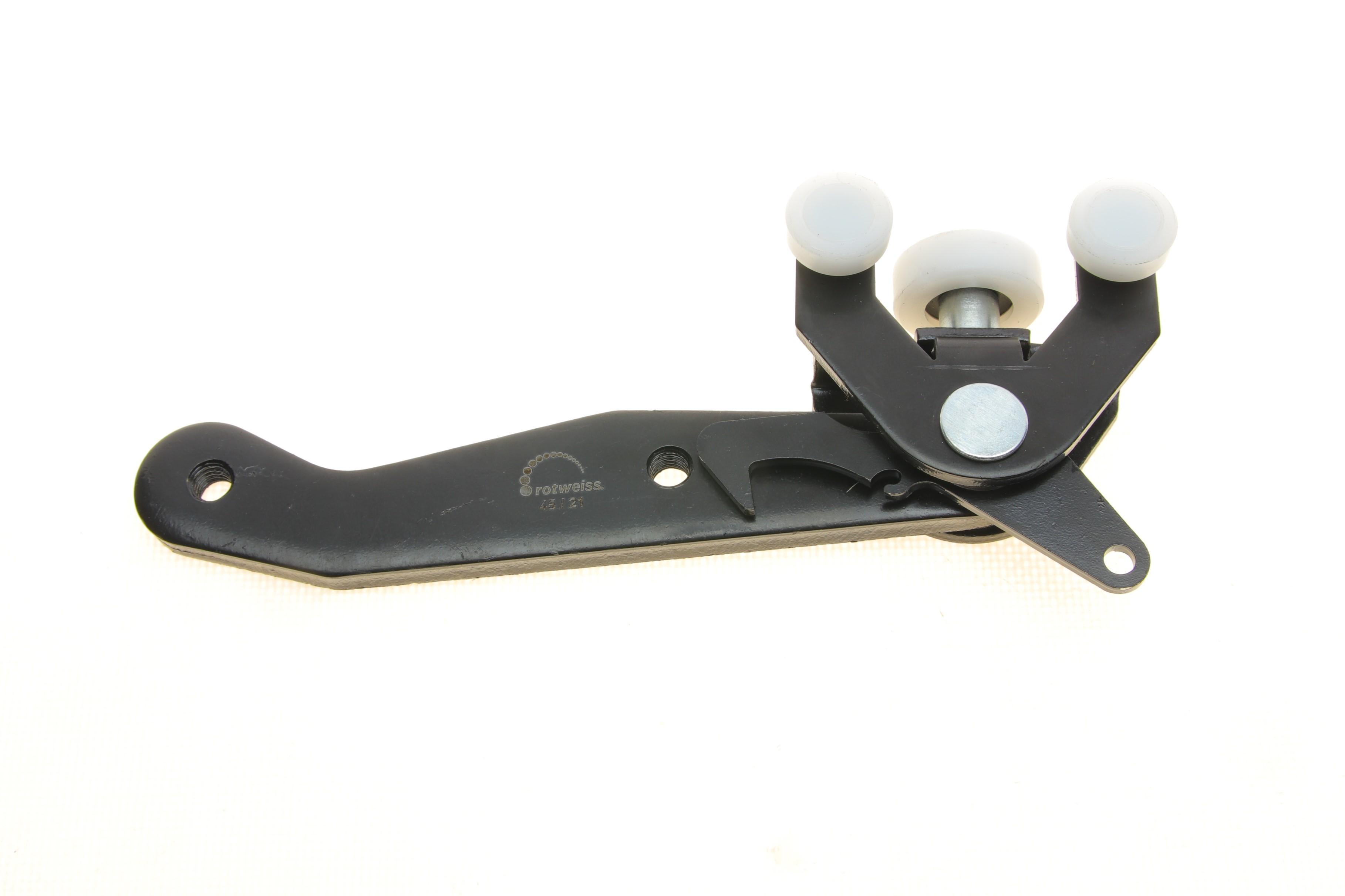 Ролик дверей (бічних/нижній) VW T5 (R) (з кронштейном)