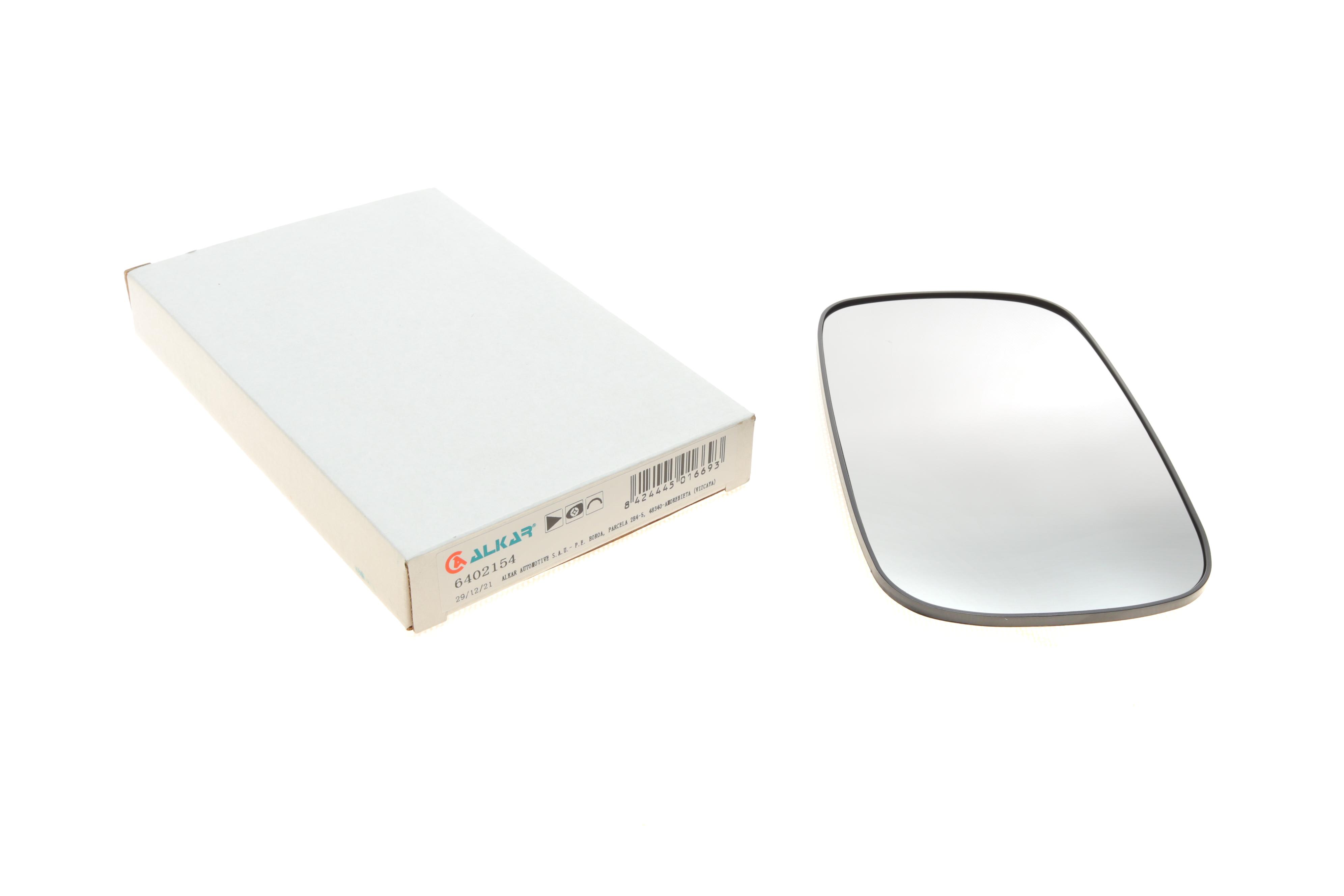 Скло дзеркала VW Caddy II 95-04 (R)