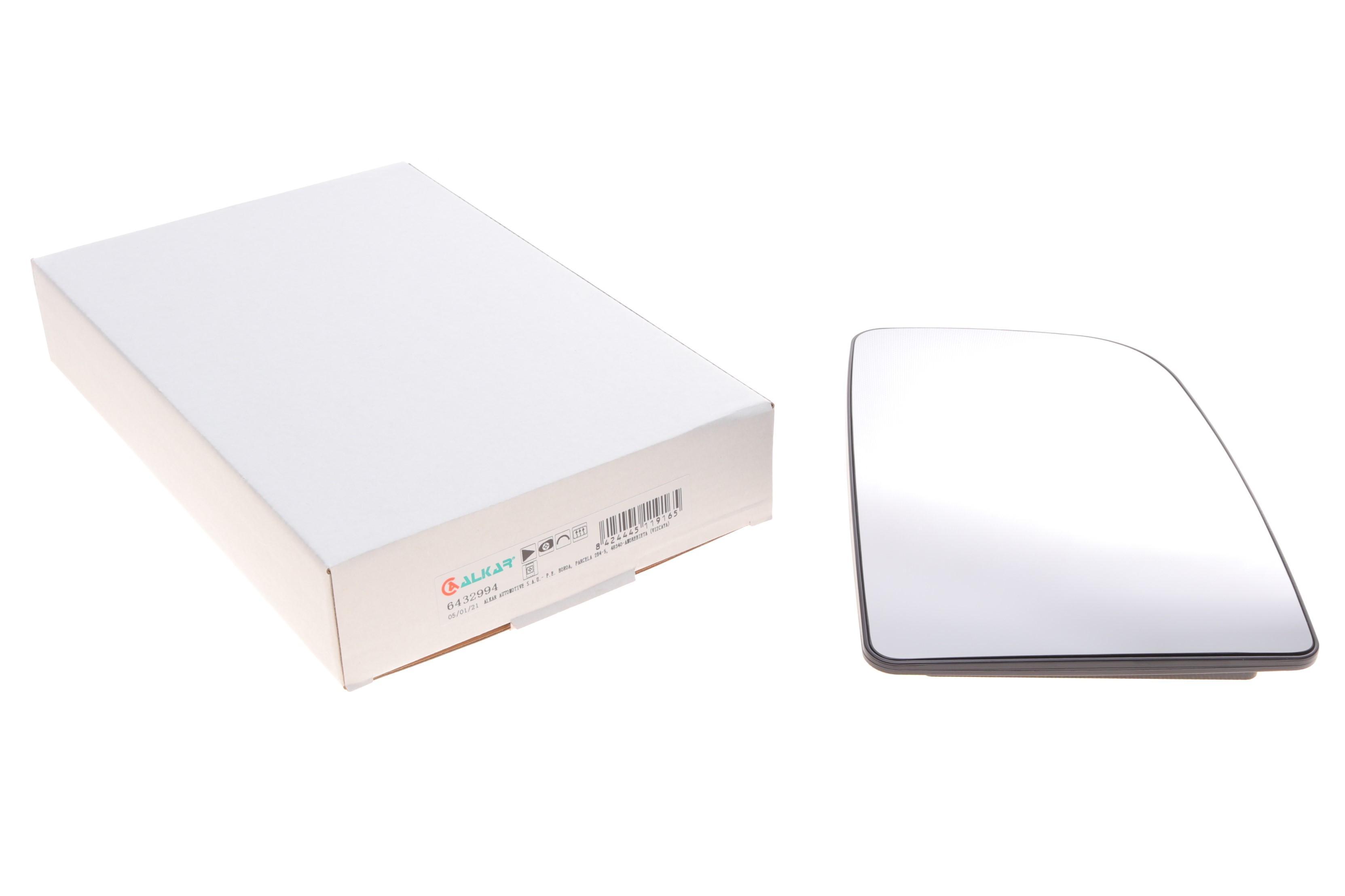 Скло дзеркала (з підігрівом) MB Sprinter/VW Crafter 06- (R) (верхнє)