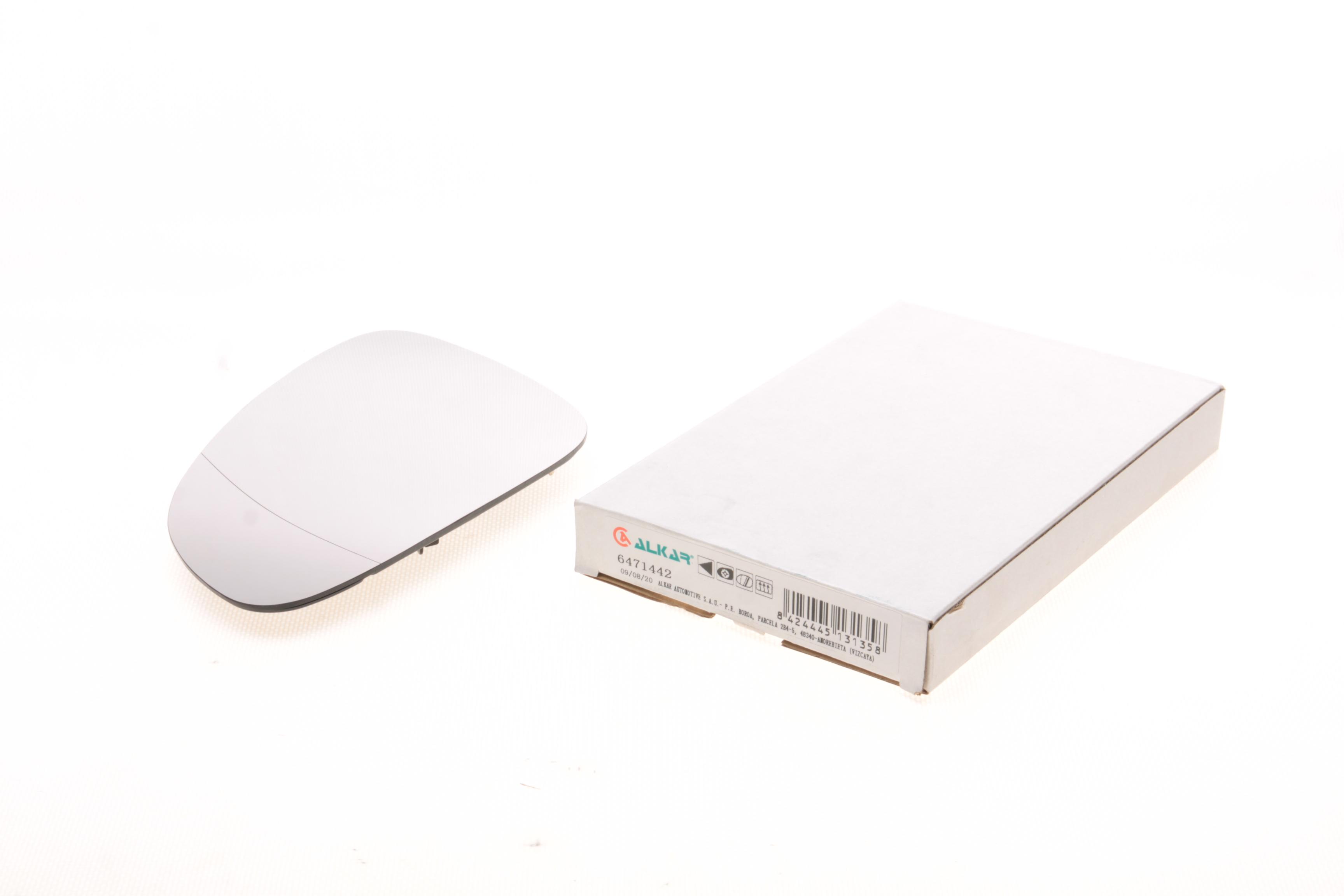 Скло дзеркала (з підігрівом) Opel Astra 09- (L)