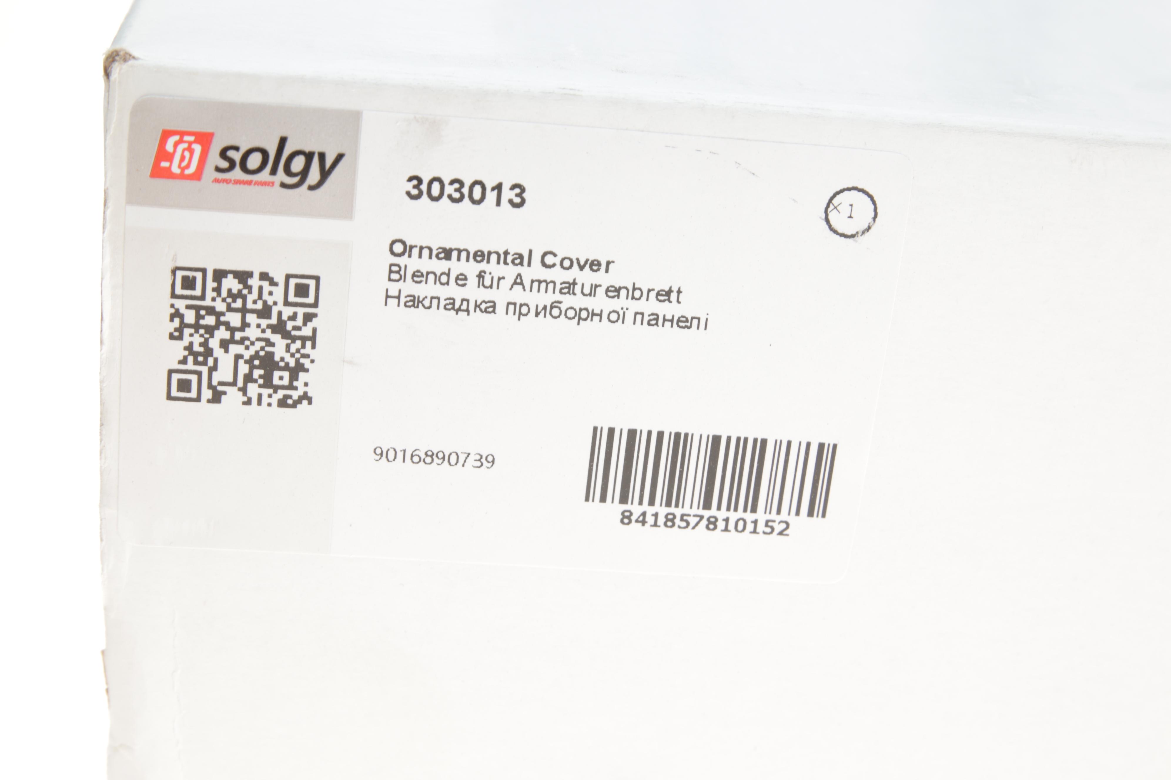 Накладка панелей приладів MB 901-904 (L)