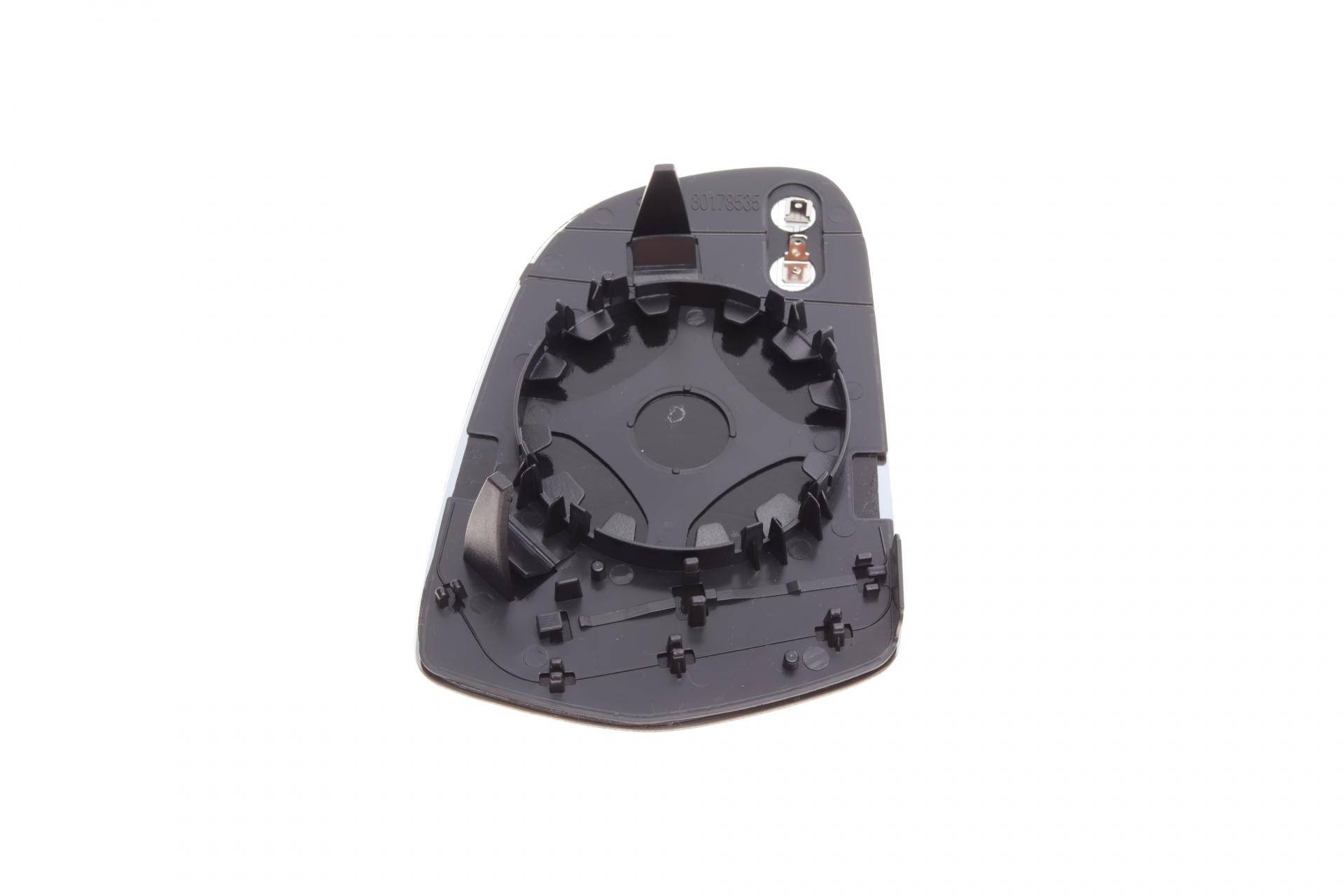 Скло дзеркала (з підігрівом) Audi A3/A4/A5/A6 03-17 (L)