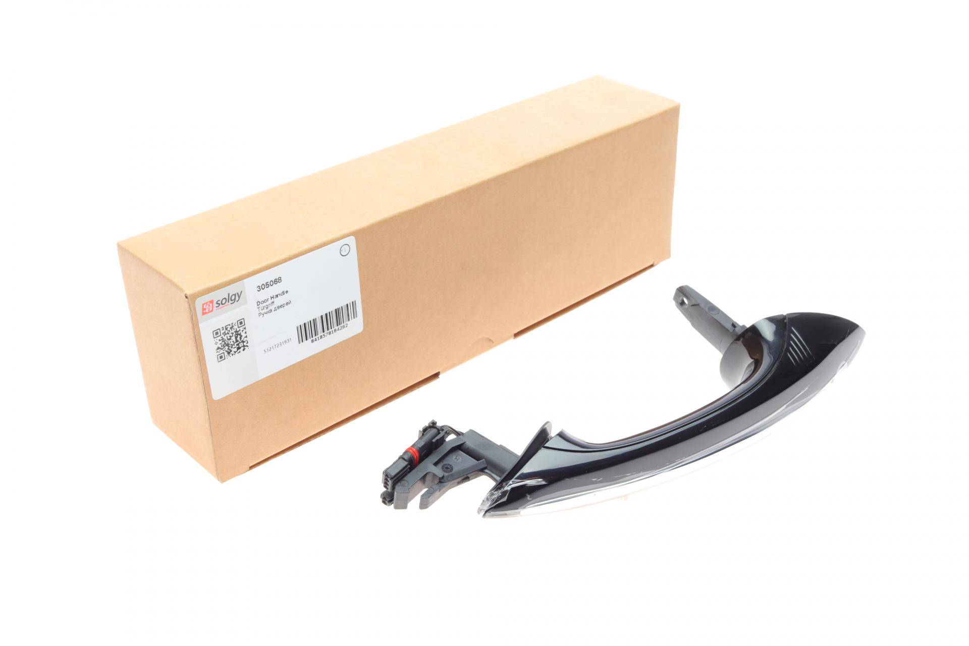 Ручка дверей (L) BMW 5 (F10/F07)/7 (F01-F04) 08-16 (чорна)