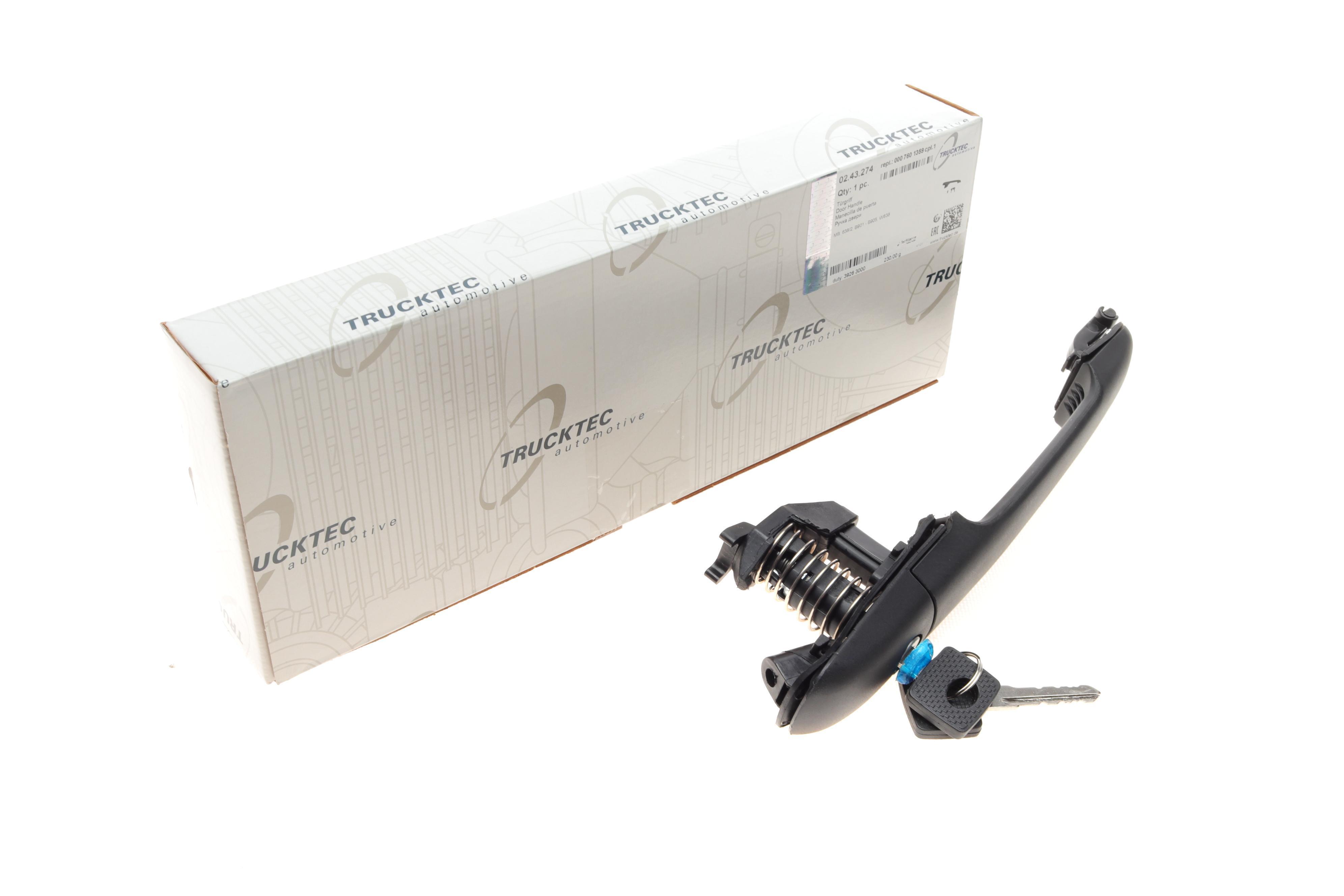 Ручка дверей (передніх/задніх/ззовні) MB Sprinter/VW LT 96-