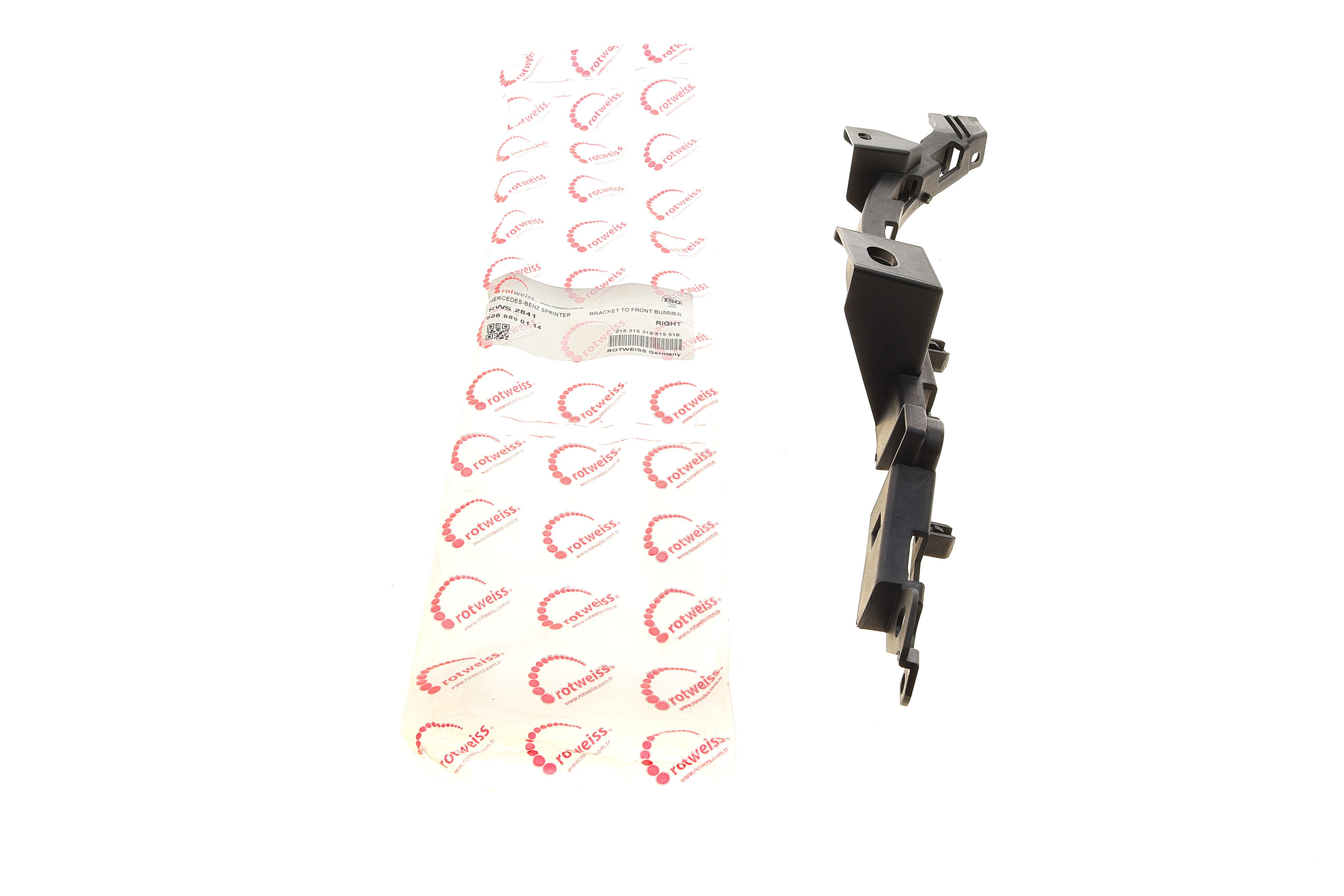 Скоба кріплення бампера (переднього) (R) MB Sprinter (W906) 06-