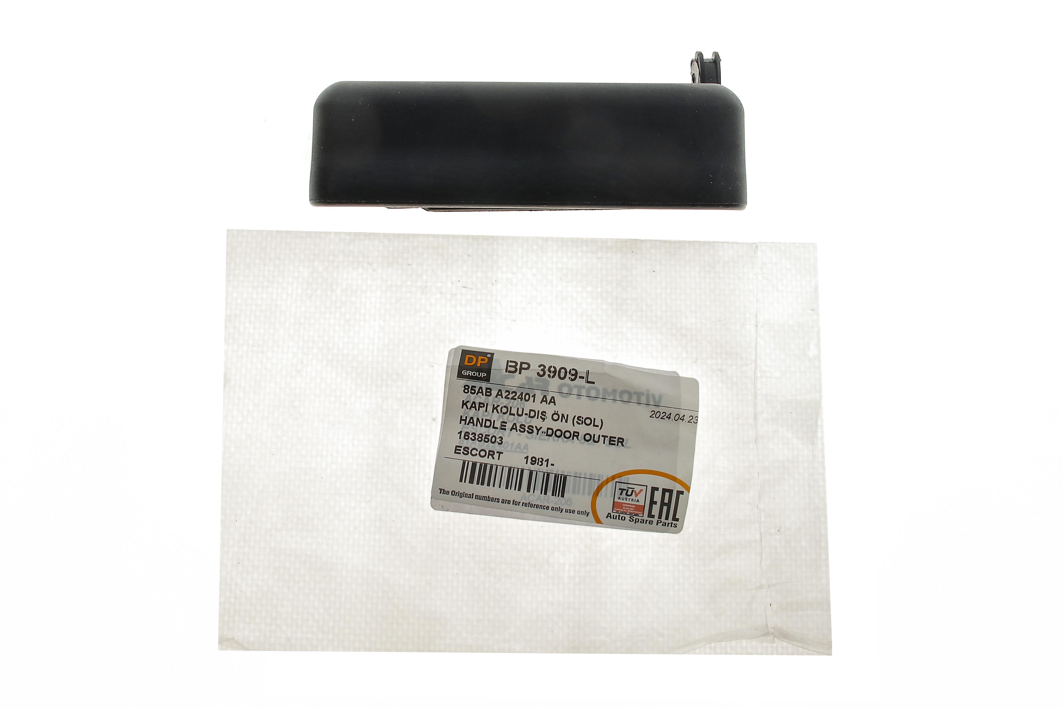 Ручка дверей (бічних/ззовні) (L) Ford Escort 82-96