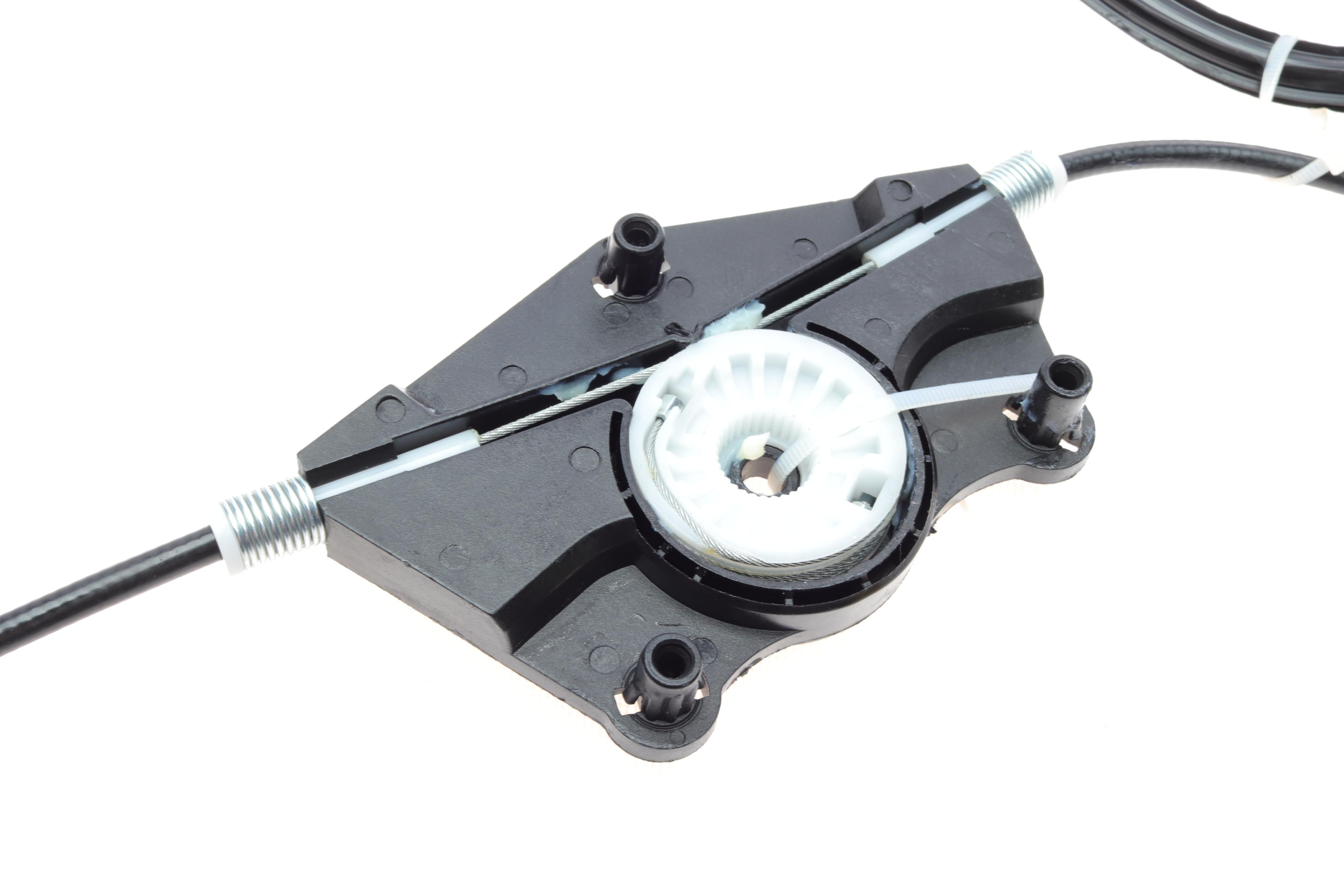 Склопідіймач (передній) Porsche Cayenne/VW Touareg 02-10 (L) (електро) (без моторчика)