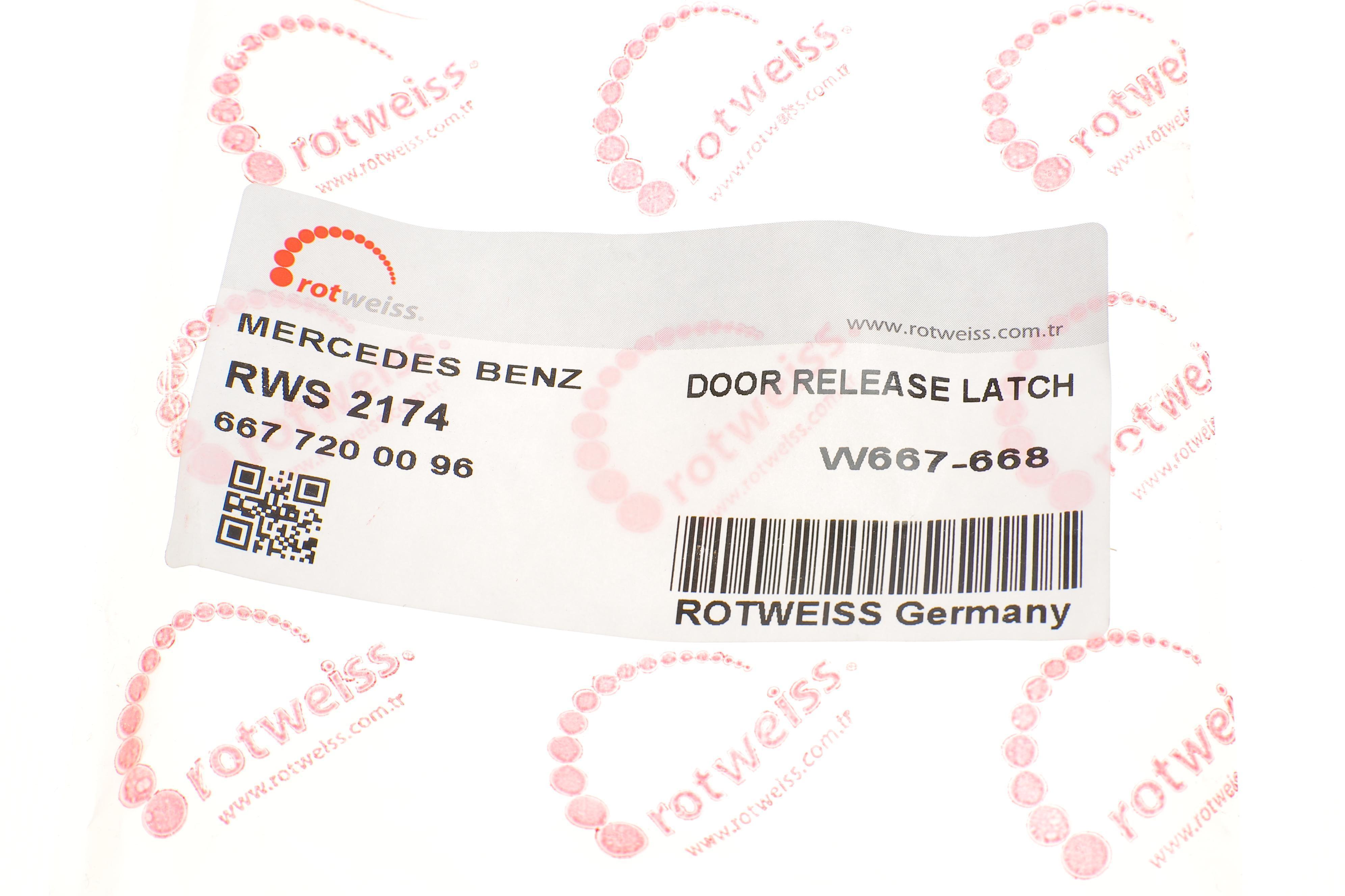 Ручка дверей (передніх/всередині) MB Vario