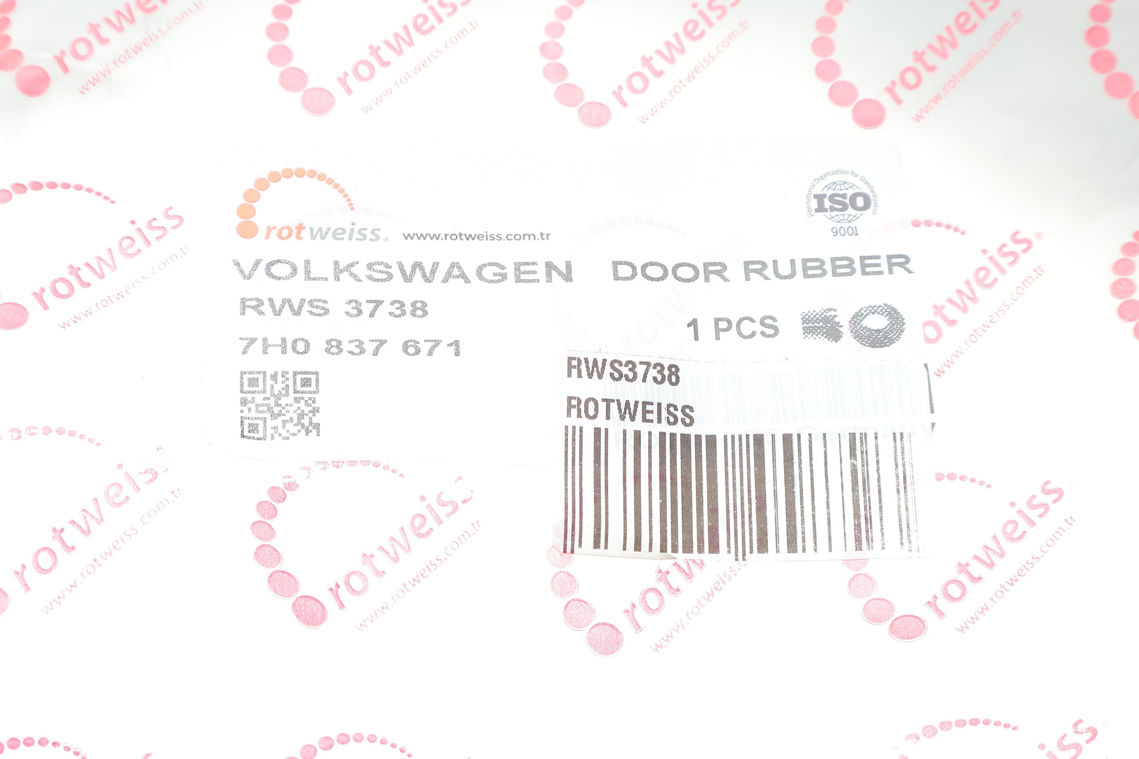 Ущільнювач дверей (передніх) VW T5/T6 03- (L)