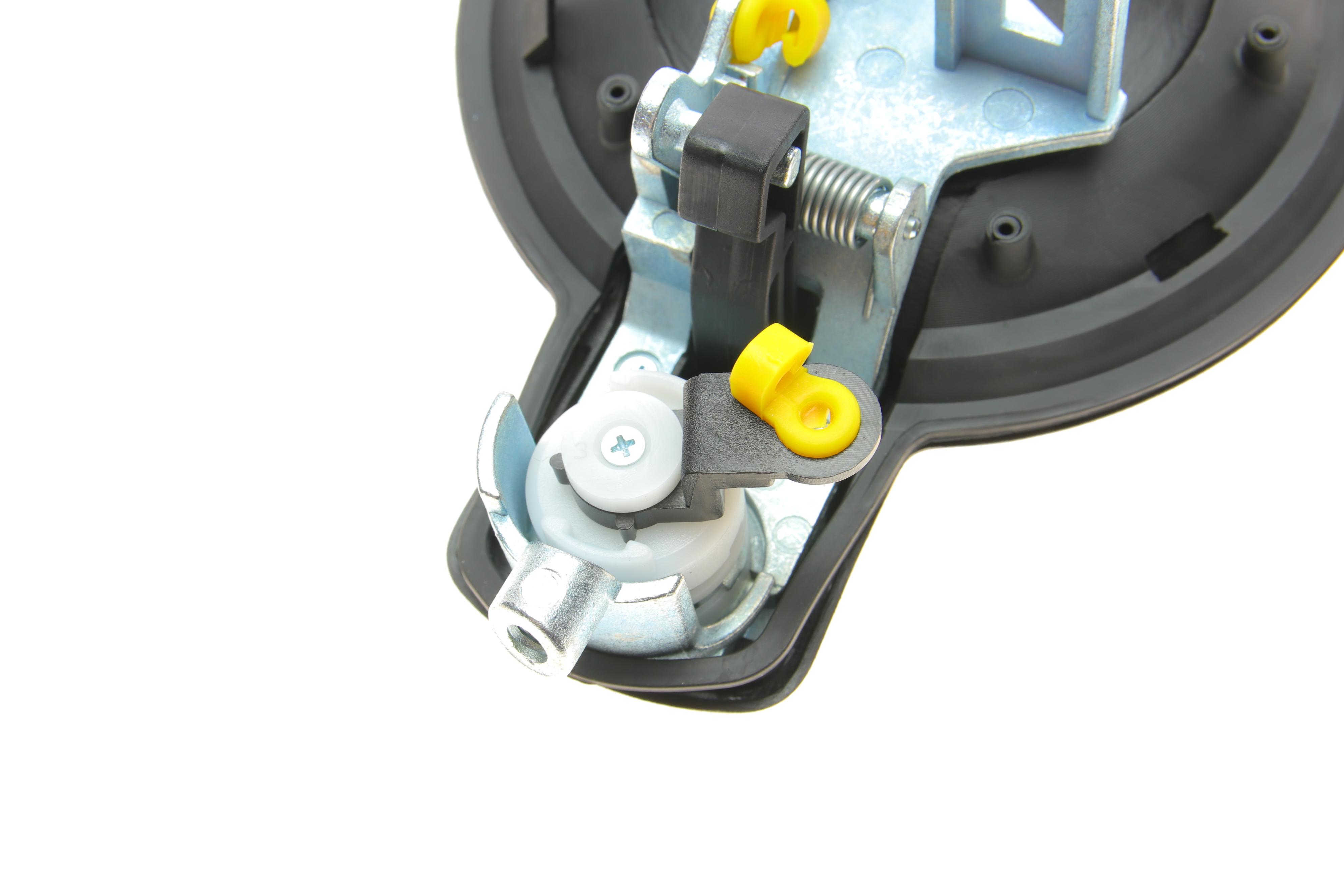 Ручка дверей (бічних/ззовні) (R) Fiat Doblo 01- (з ключом)