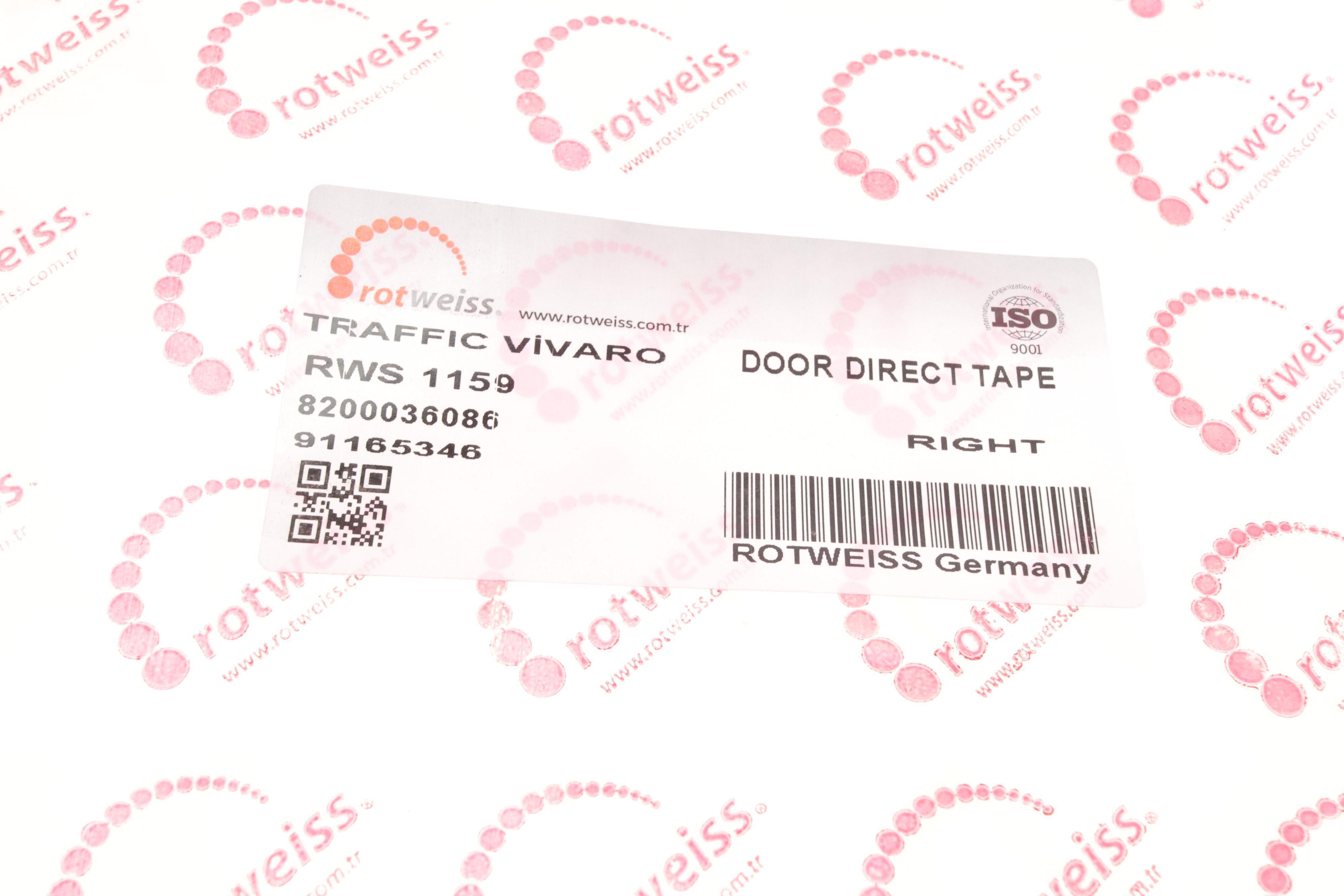 Молдинг дверей (передніх/R) Renault Trafic 01-